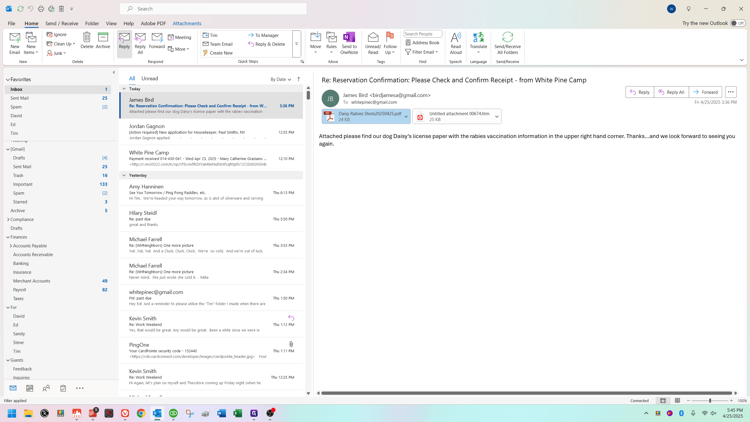 Step #1: Click on "Reply"