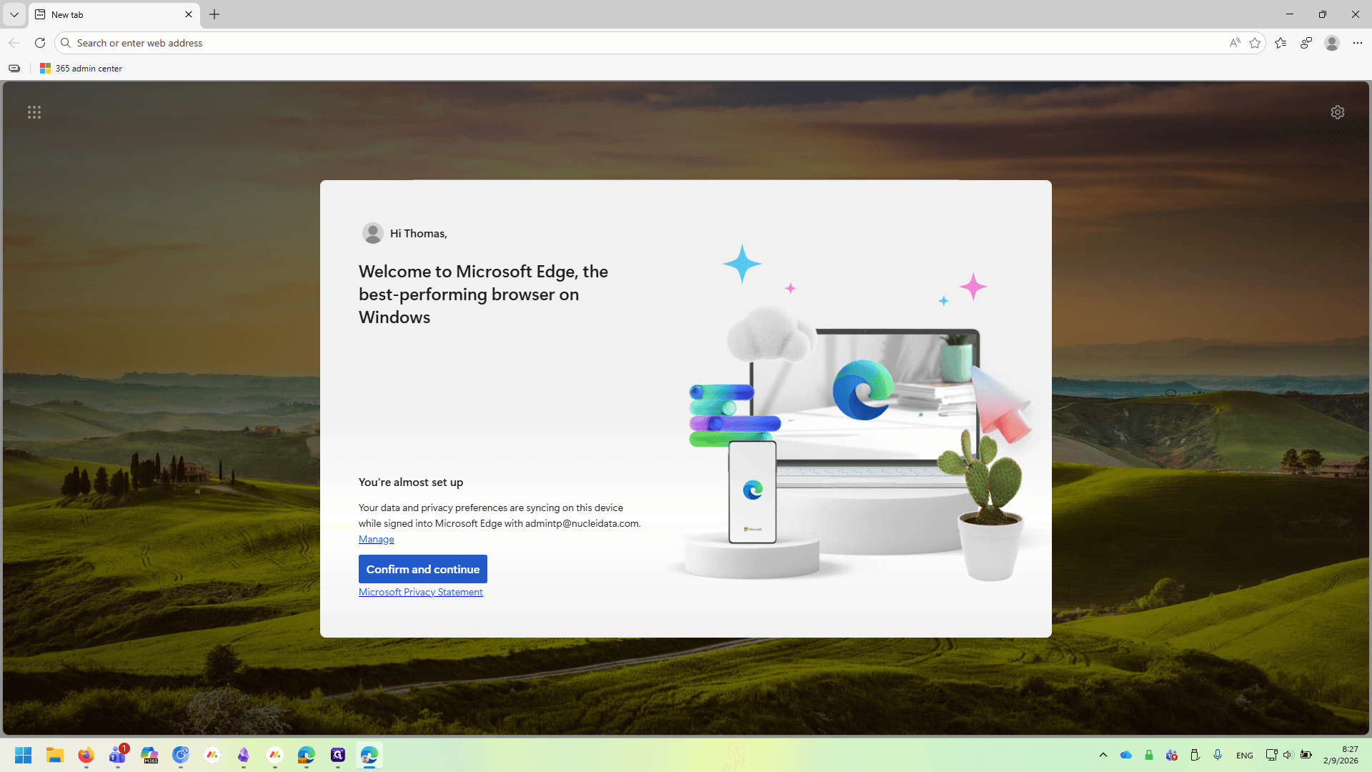 Step #9: Click on "Confirm and continue"