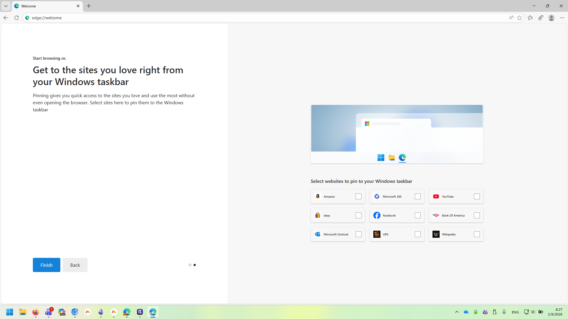 Step #11: Click on "Finish"