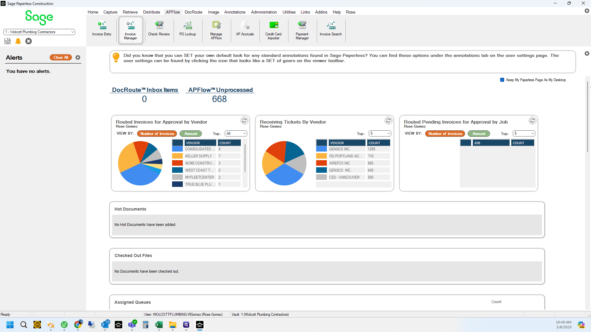 Step #2: Click on "Invoice Manager"