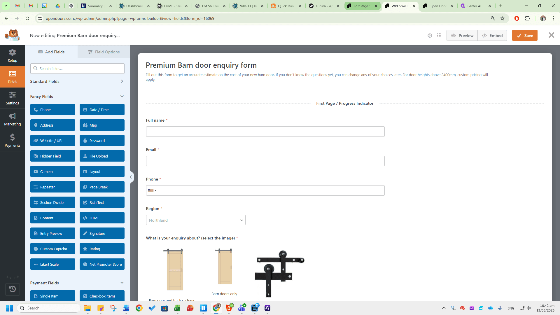 Step #13: Click on "Edit Page"