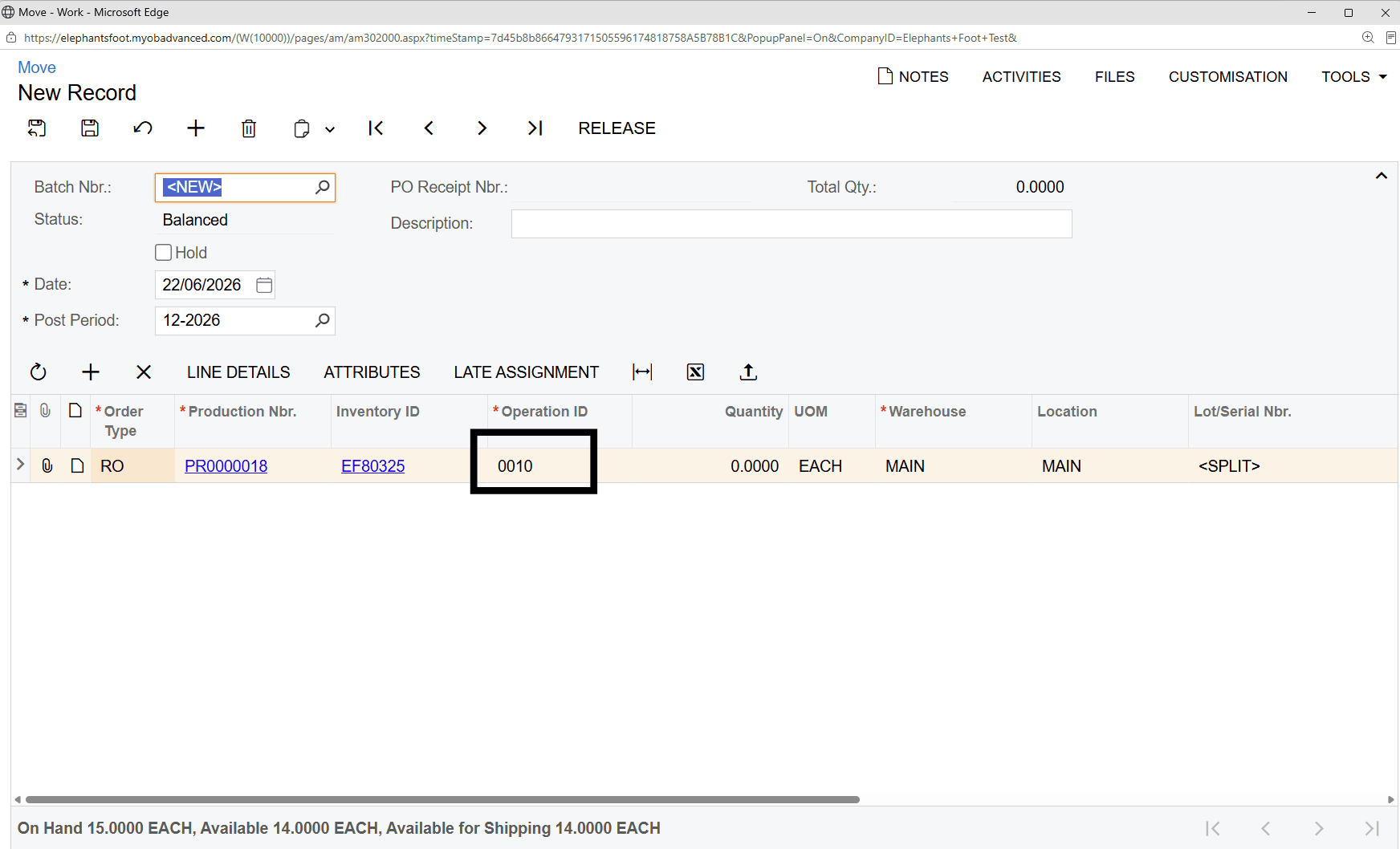 Step #9: Select Operation