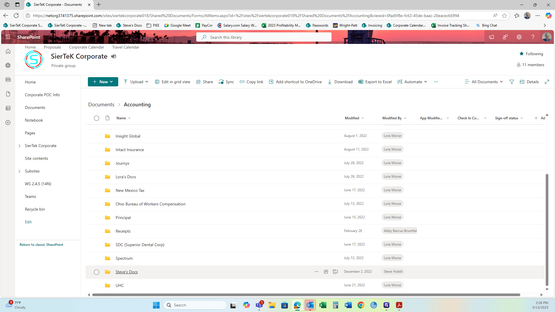 Step #24: Click on "Steve's Docs"