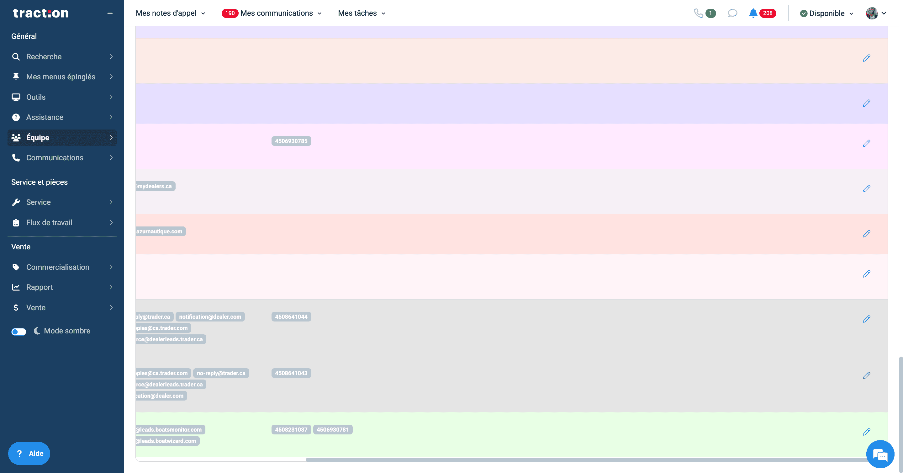 Step #10: Pour modifier la source, appuyez sur le crayon