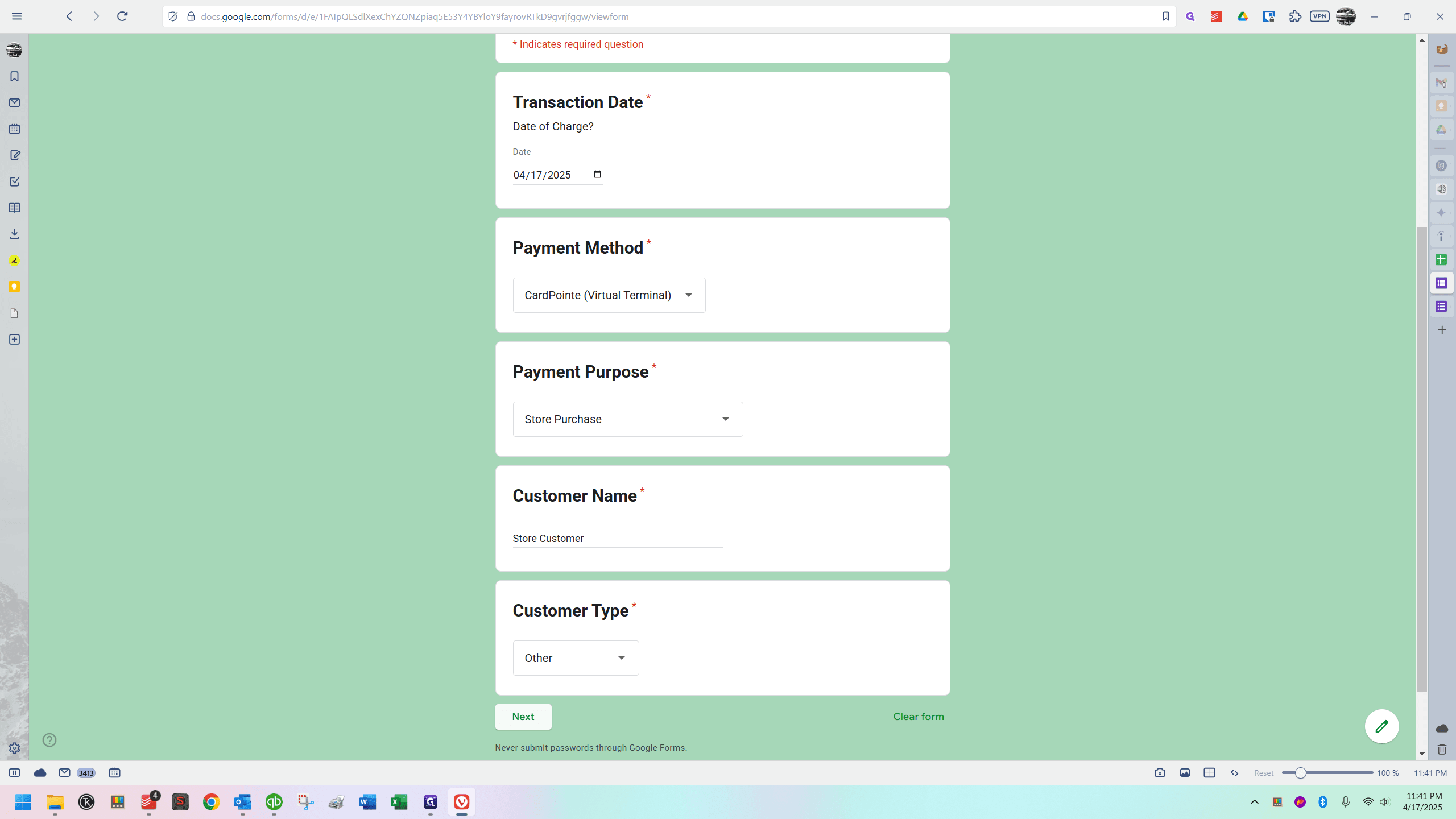 Step #47: Click on "Next"