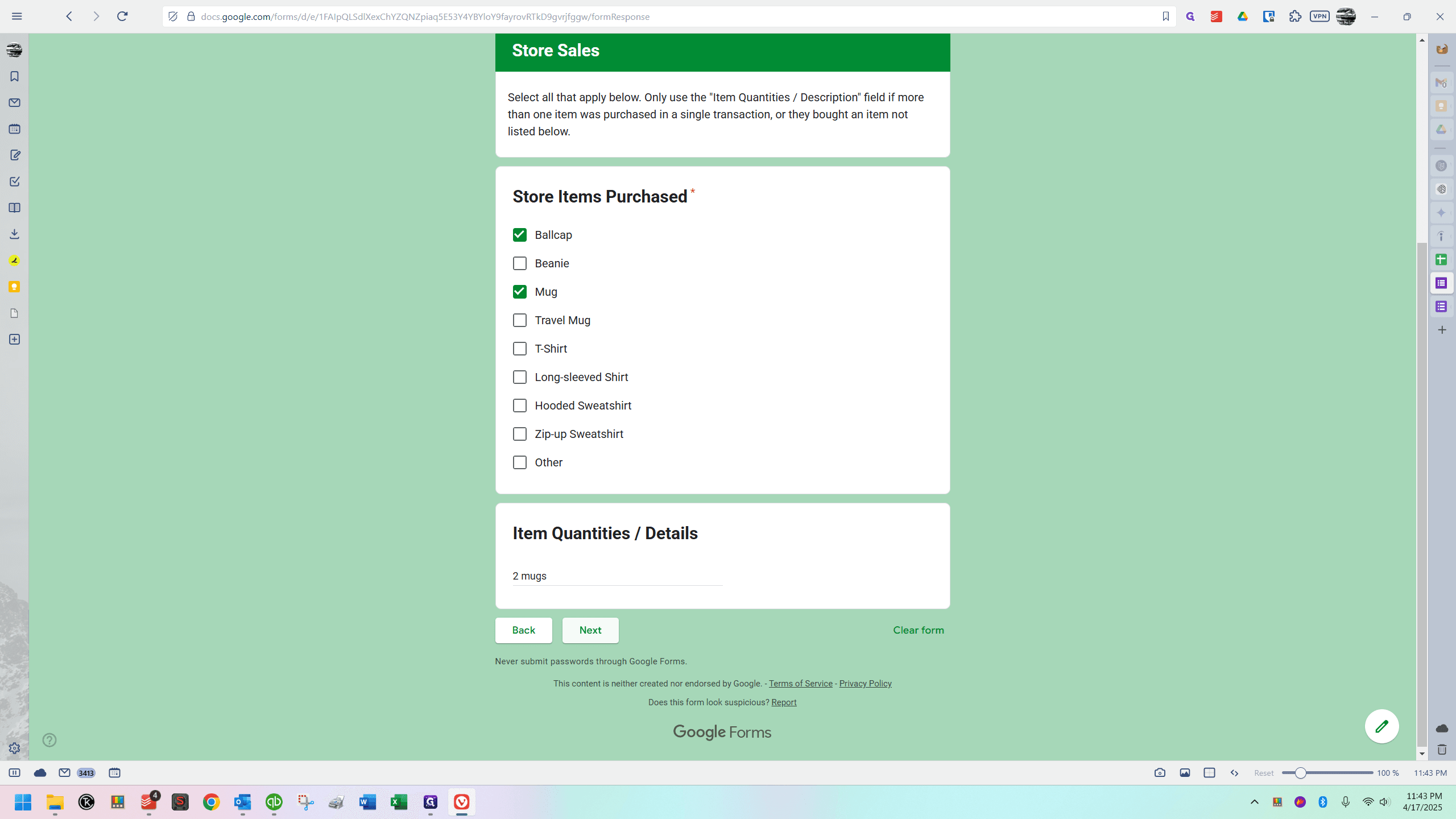 Step #54: Click on "Next"