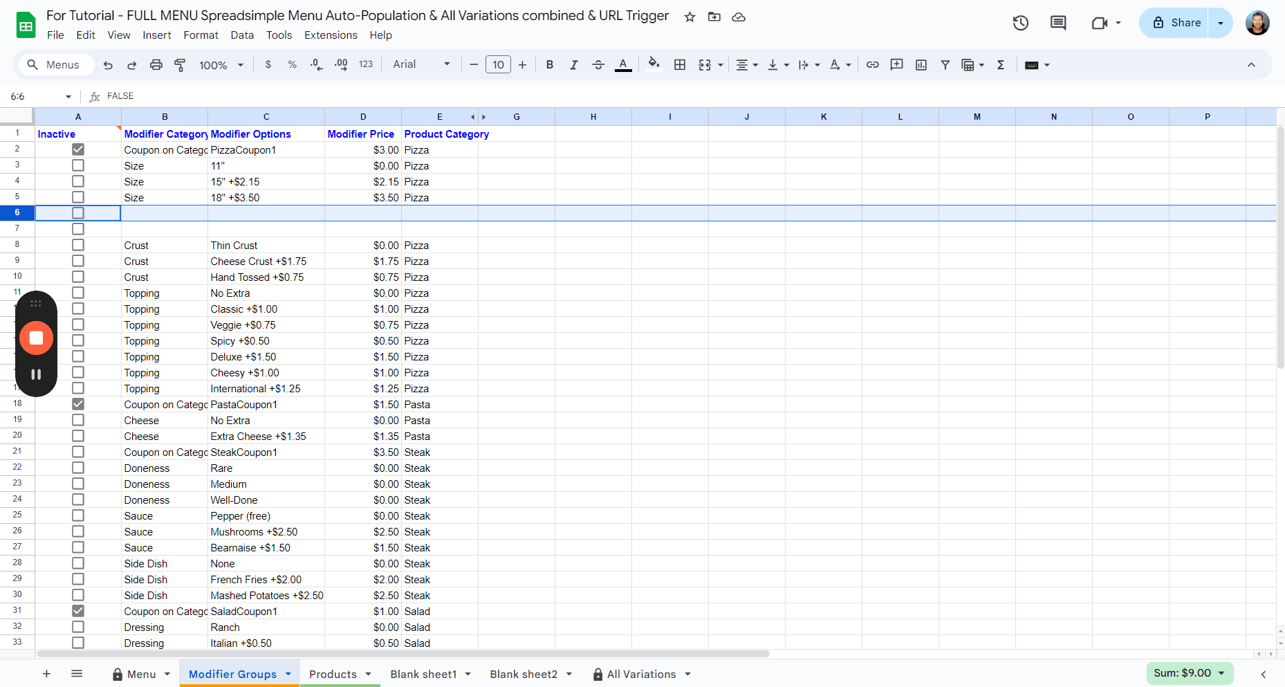Step #7: Scroll up and select the entire raw where you want data to be inserted. Then, use CTRL+V on your keyboard to paste the data.