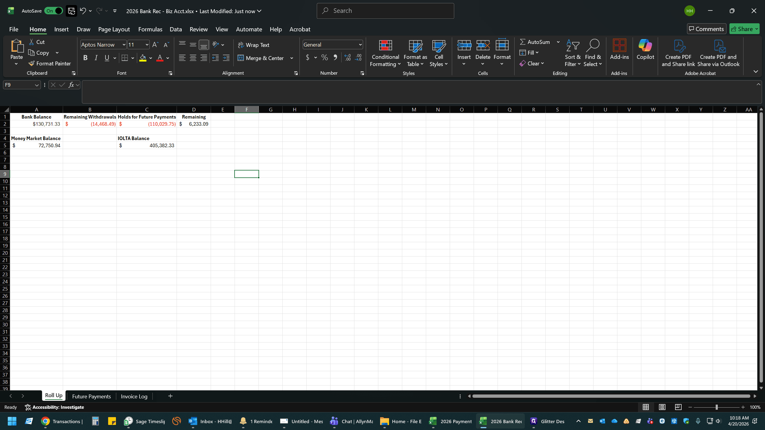 Step #30: Click any empty cell to clear your selection.