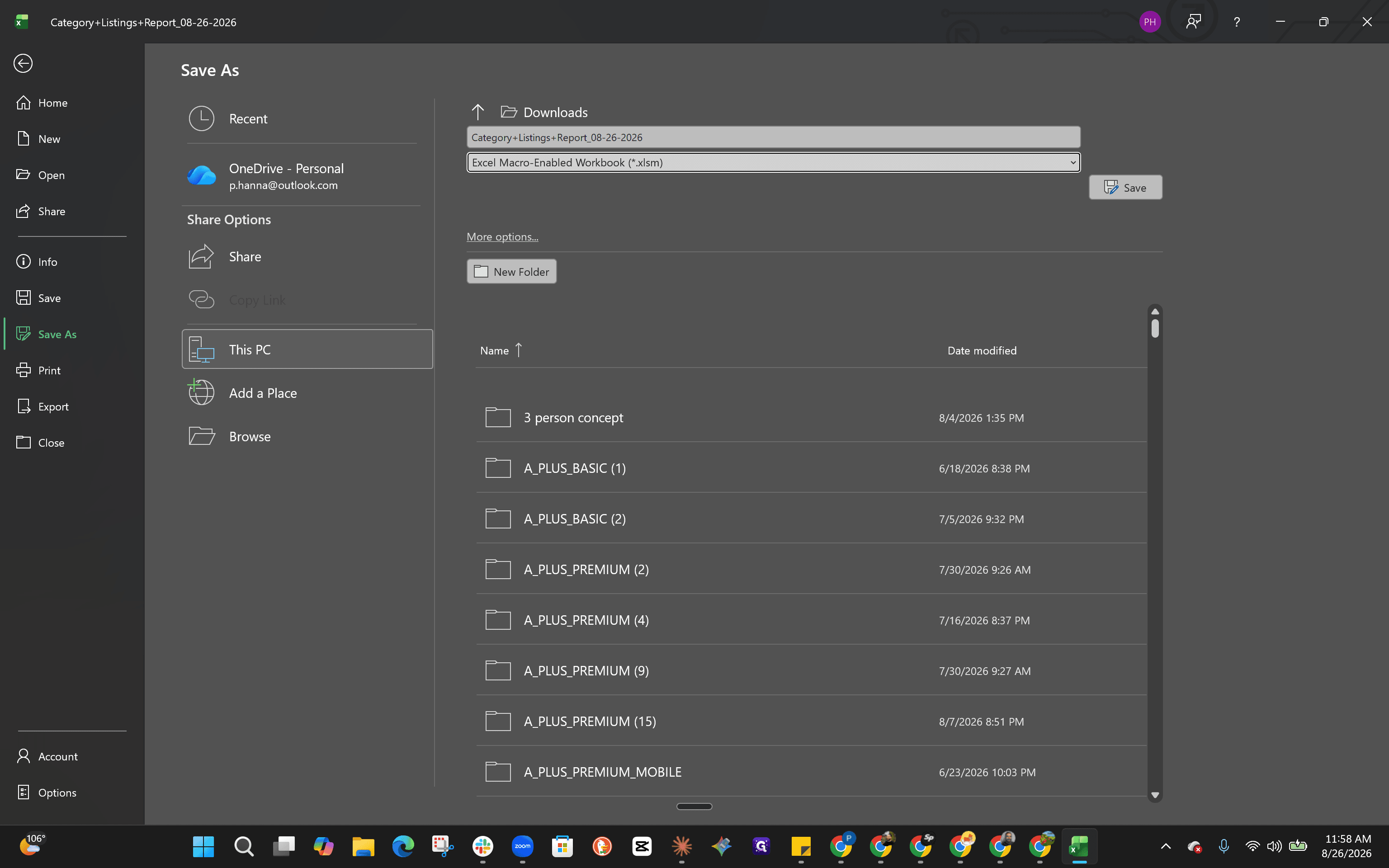 Step #12: Click Save and save the file in Tab-Delimited (.txt / .tsv) format for uploading to Amazon Seller Central.