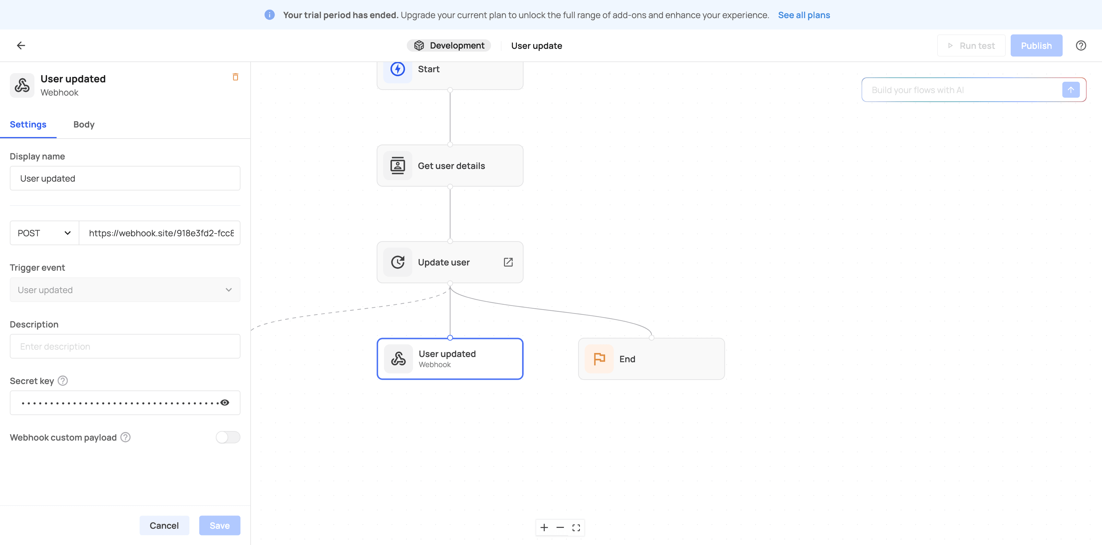 Step #3: Click on "Cancel"