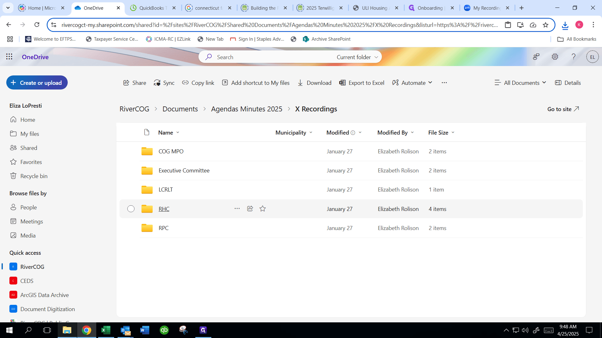 Step #10: Click on "RHC"