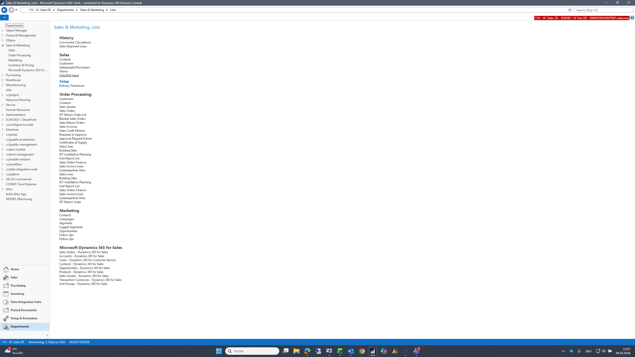 Step #3: Click on "Checklist Input"