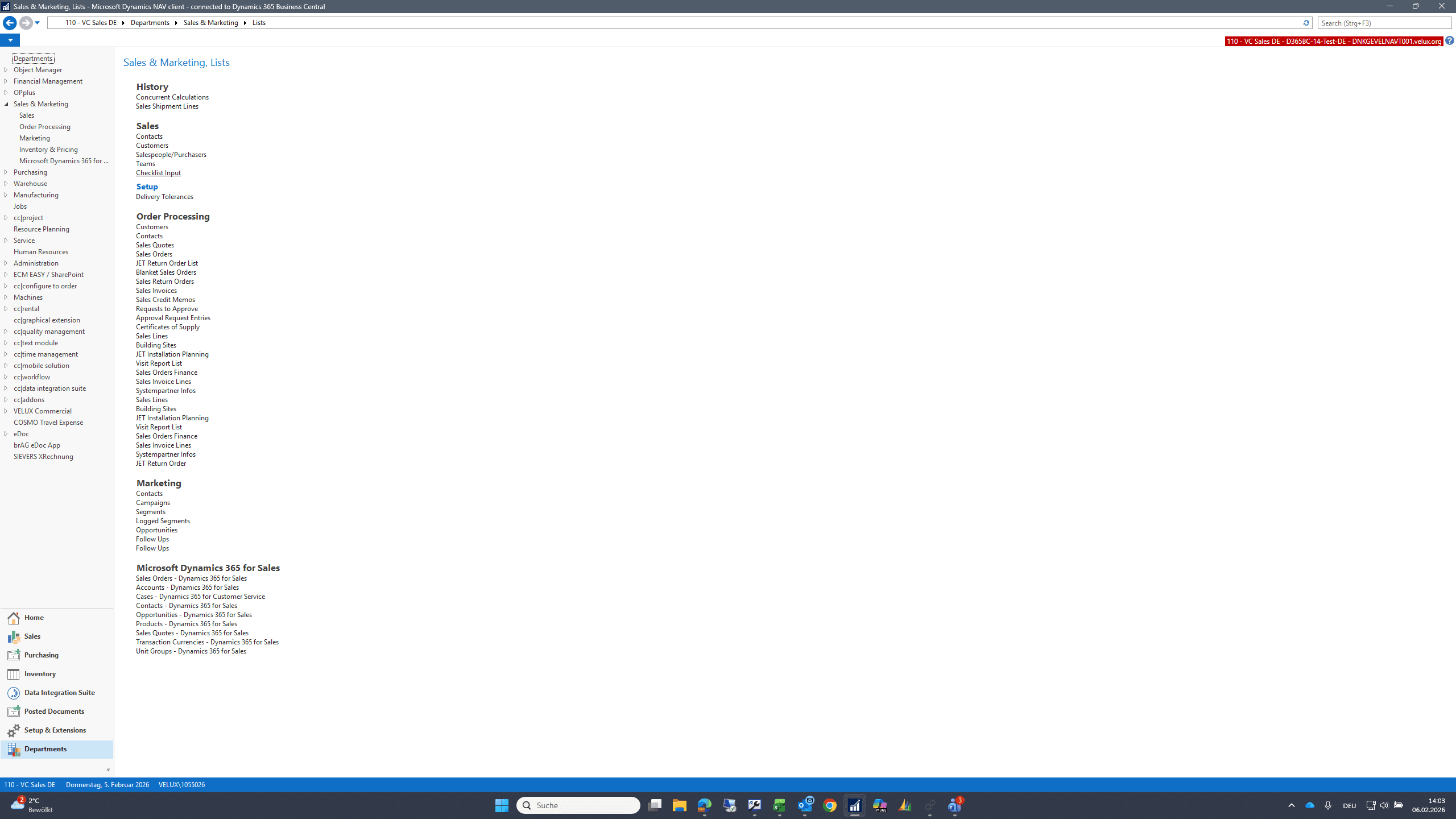Step #91: Click on "Checklist Input"