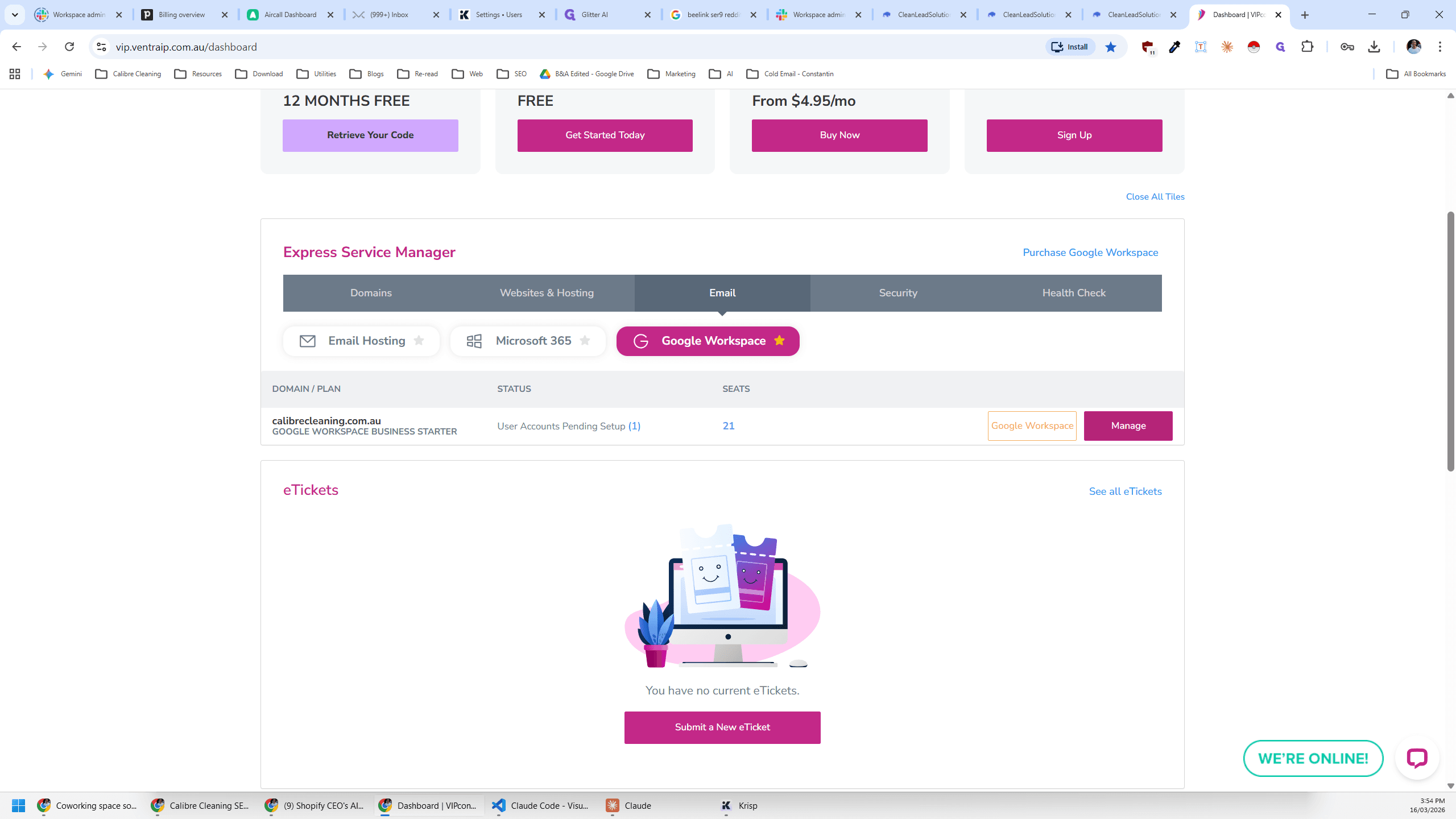 Step #4: Click on "Manage"