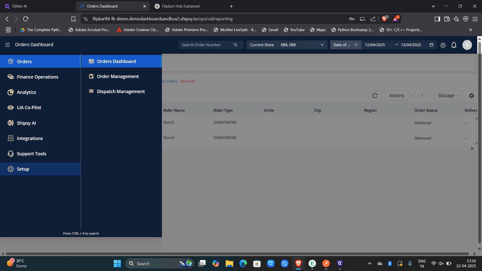 Step #2: Click o setup.
