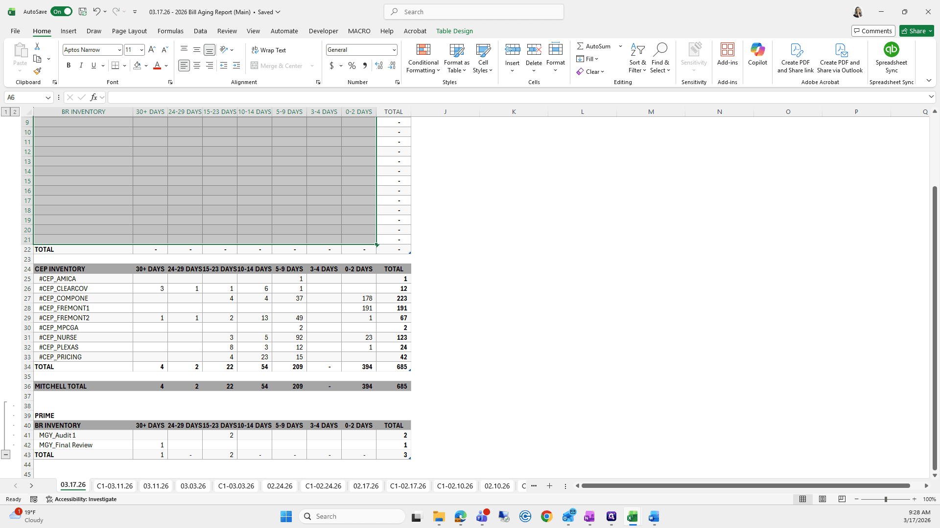 Step #60: Drag "#CEP_CLEARCOV"
