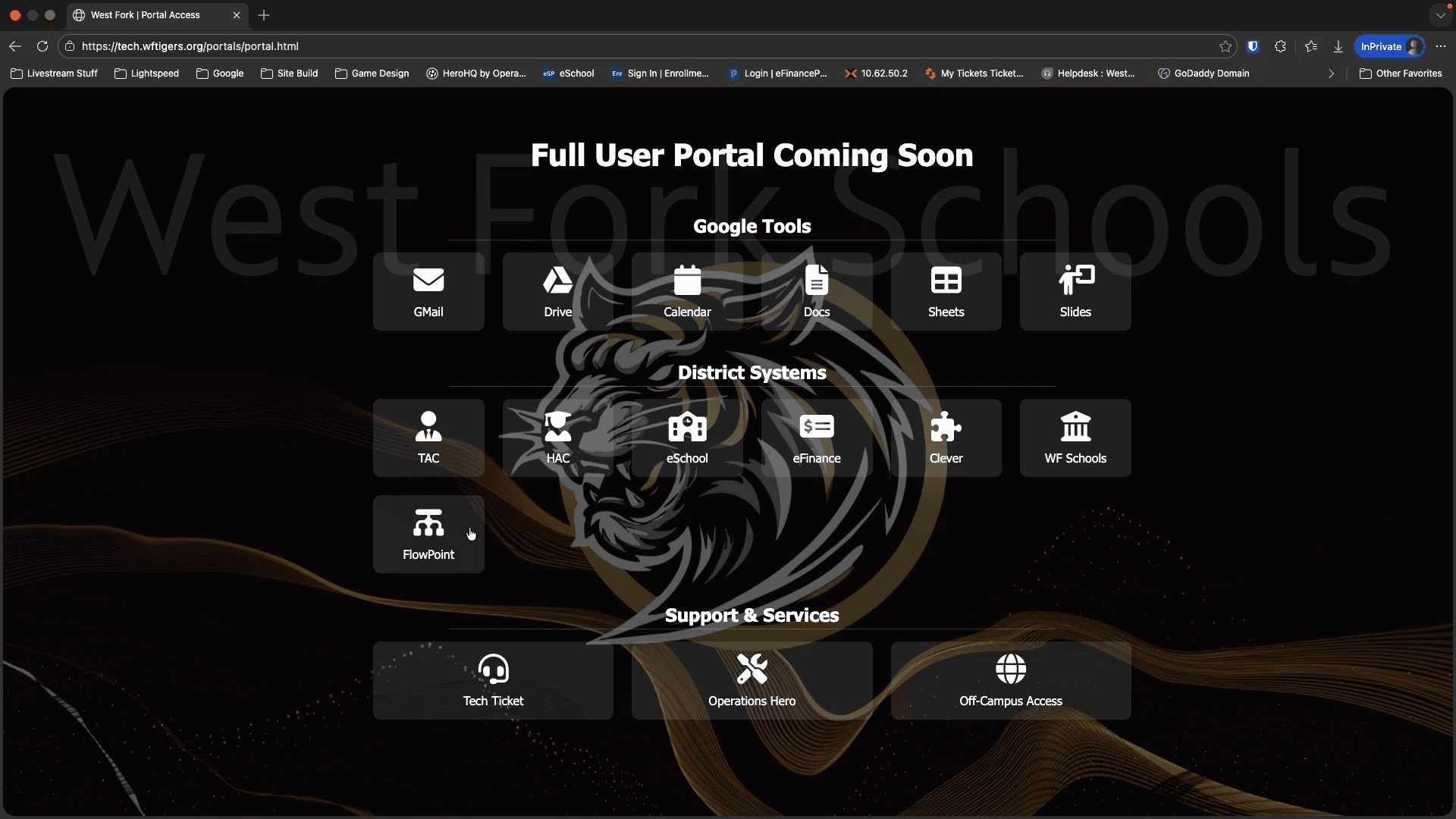 Step #4: Click and drag the FlowPoint link up into your favorites bar.