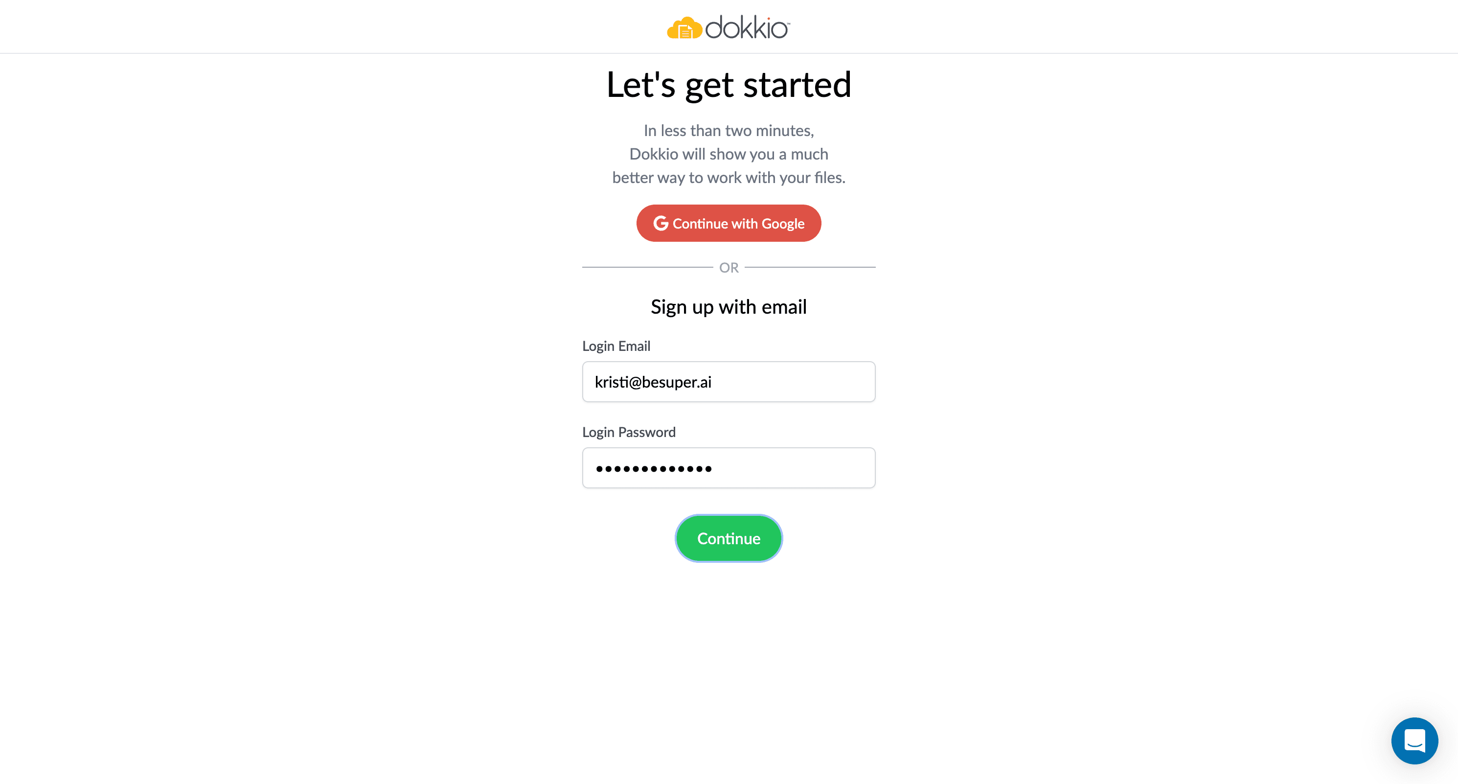 Step #3: Fill in the relevant information.