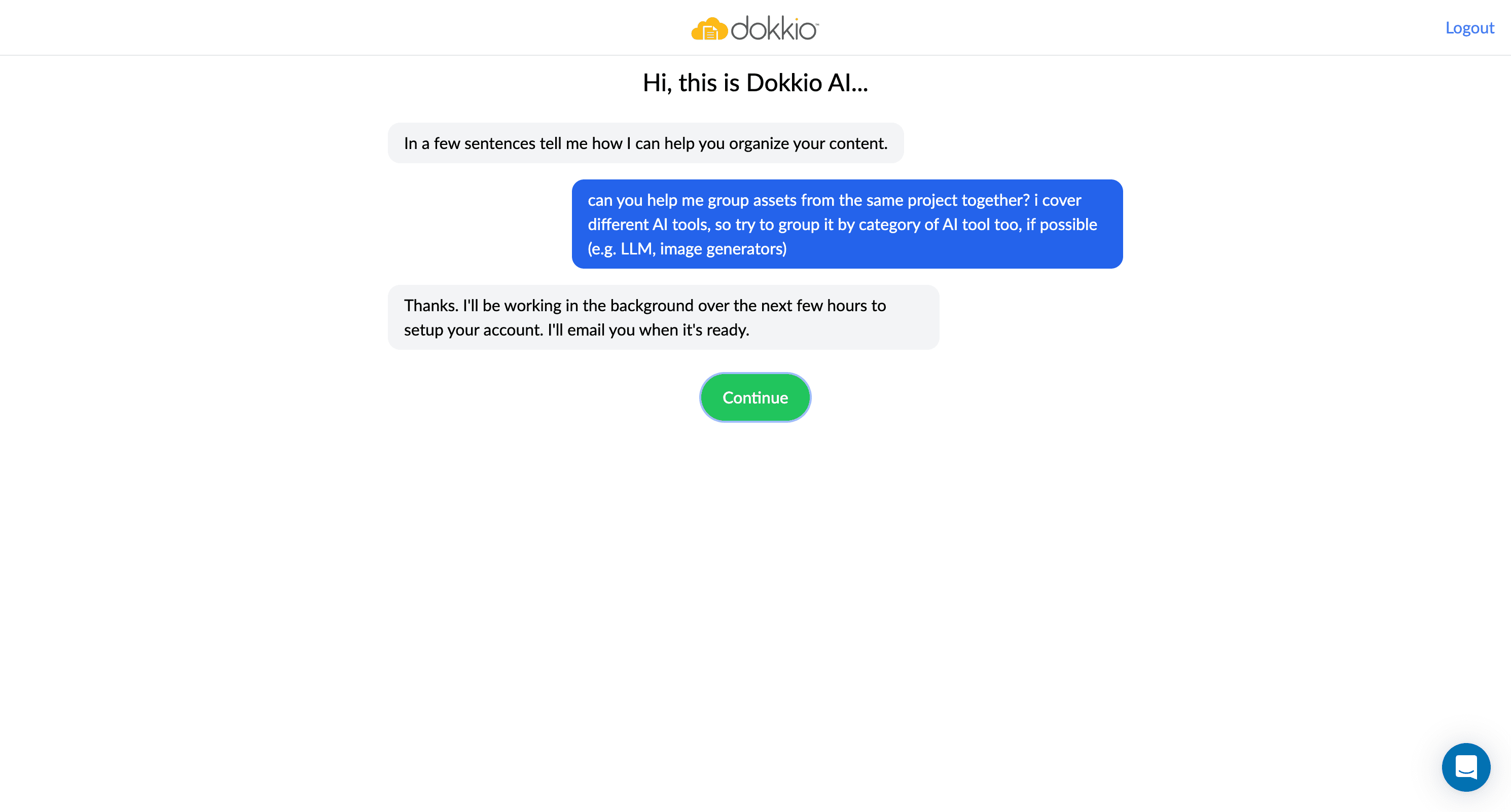 Step #14: Click on "Continue"