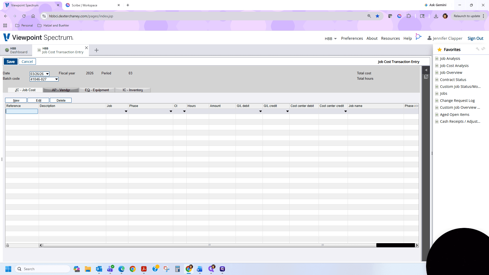 Step #12: Click the AP Vendor tab.