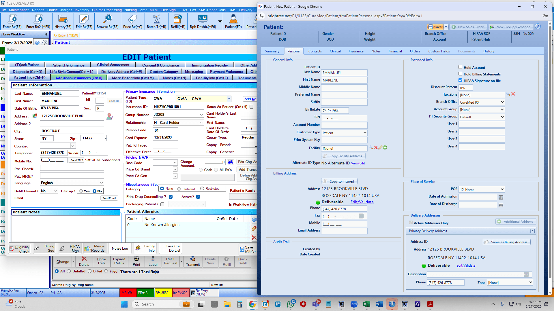 Step #51: On the top of the page press save! We must save in-between each tab otherwise data can/will be lost.