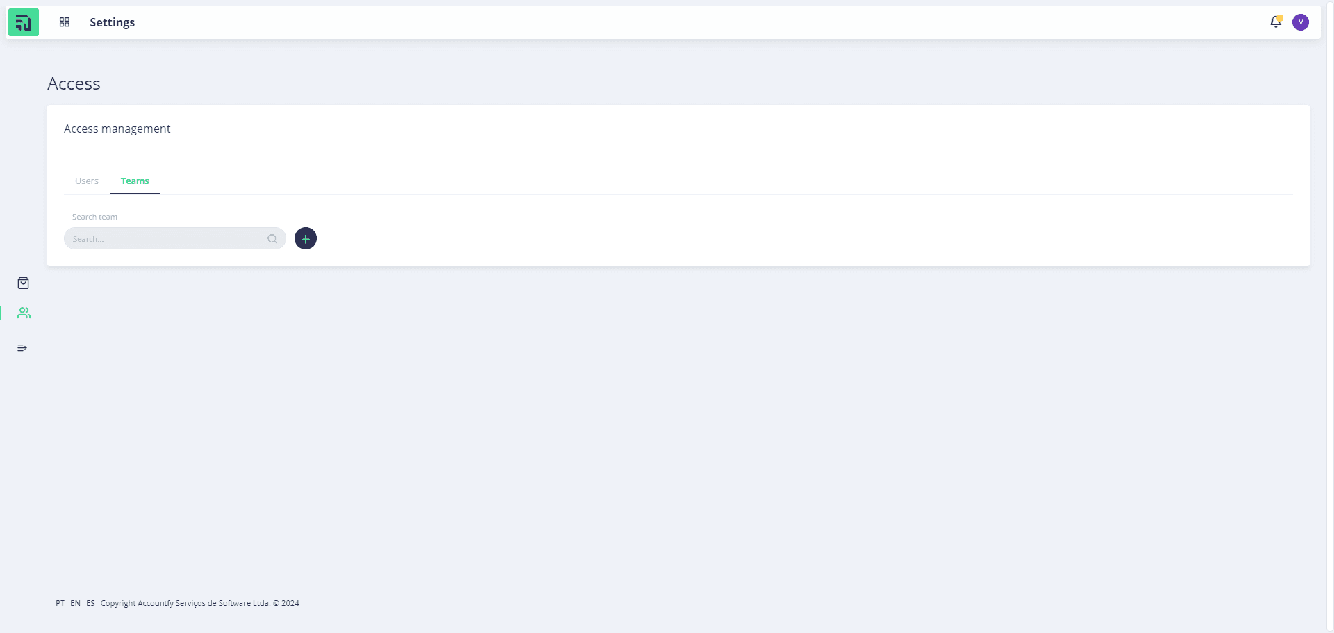 Step #1: Clique no ícone de "Adicionar" ao lado da barra de pesquisa.