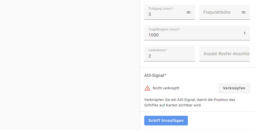 Step #6: Verknüpfen Sie das AIS-Signal des Schiffes.