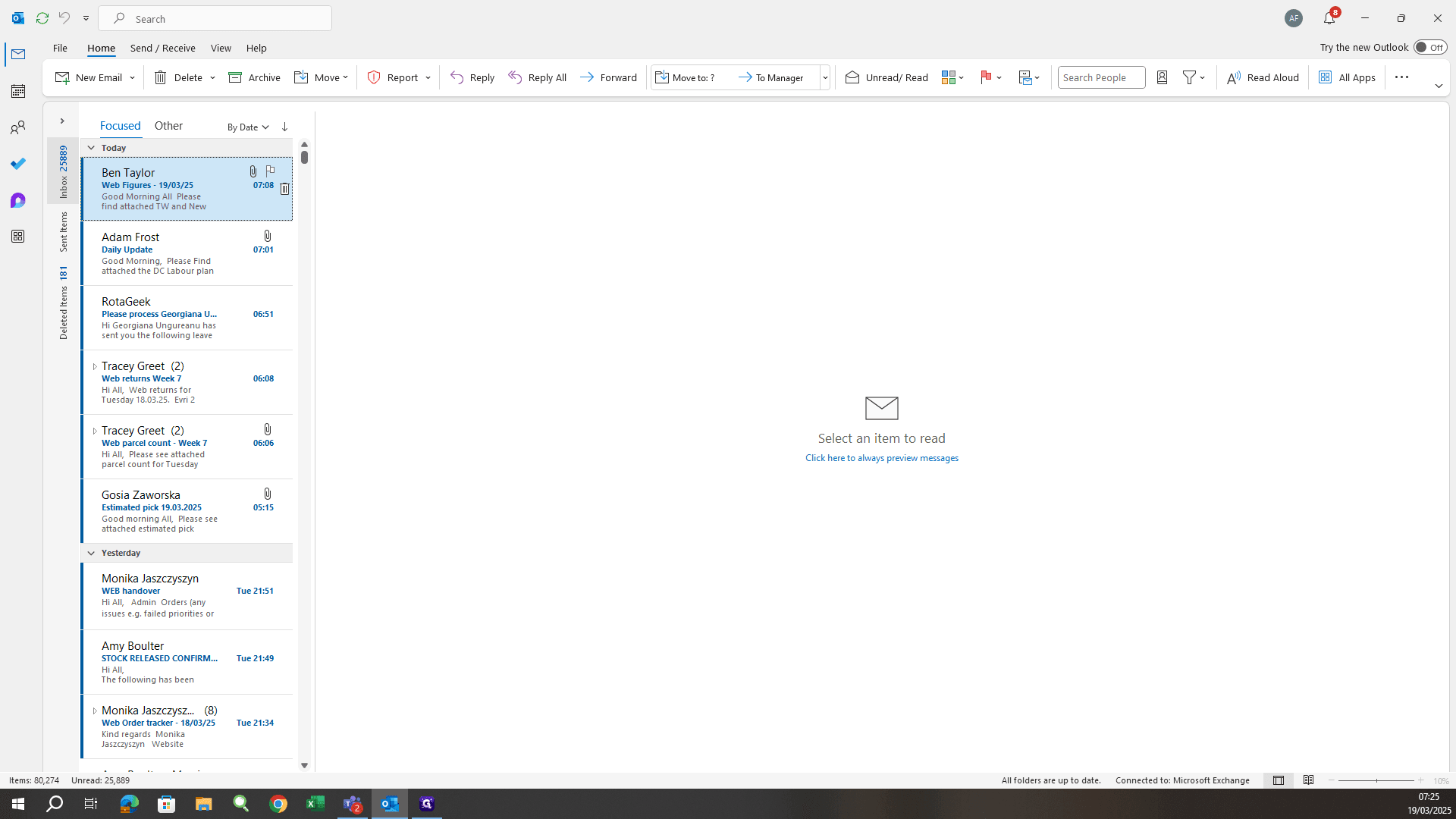 Step #2: Click on "Good Morning All Please"