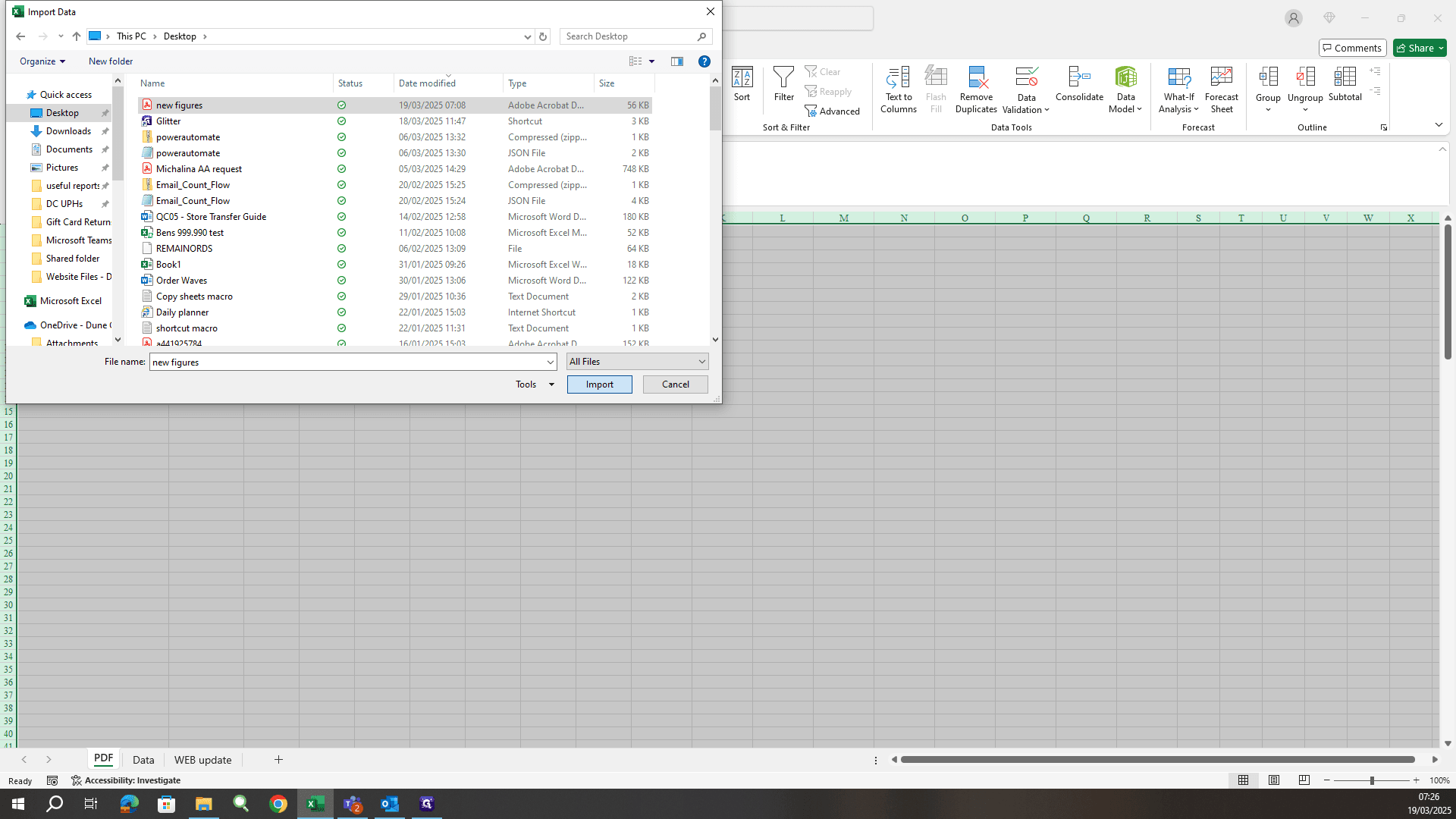 Step #18: Click on "Import"