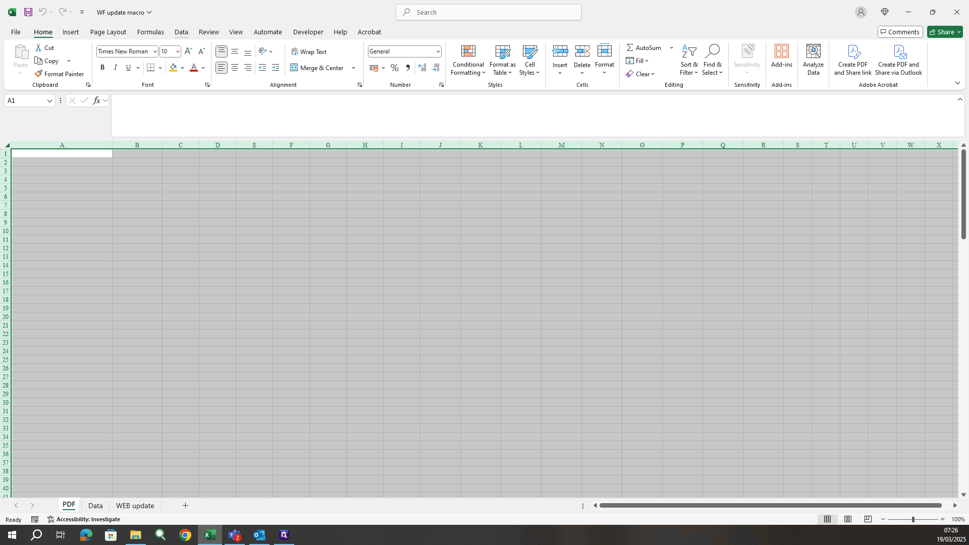 Step #13: Click on "Data"