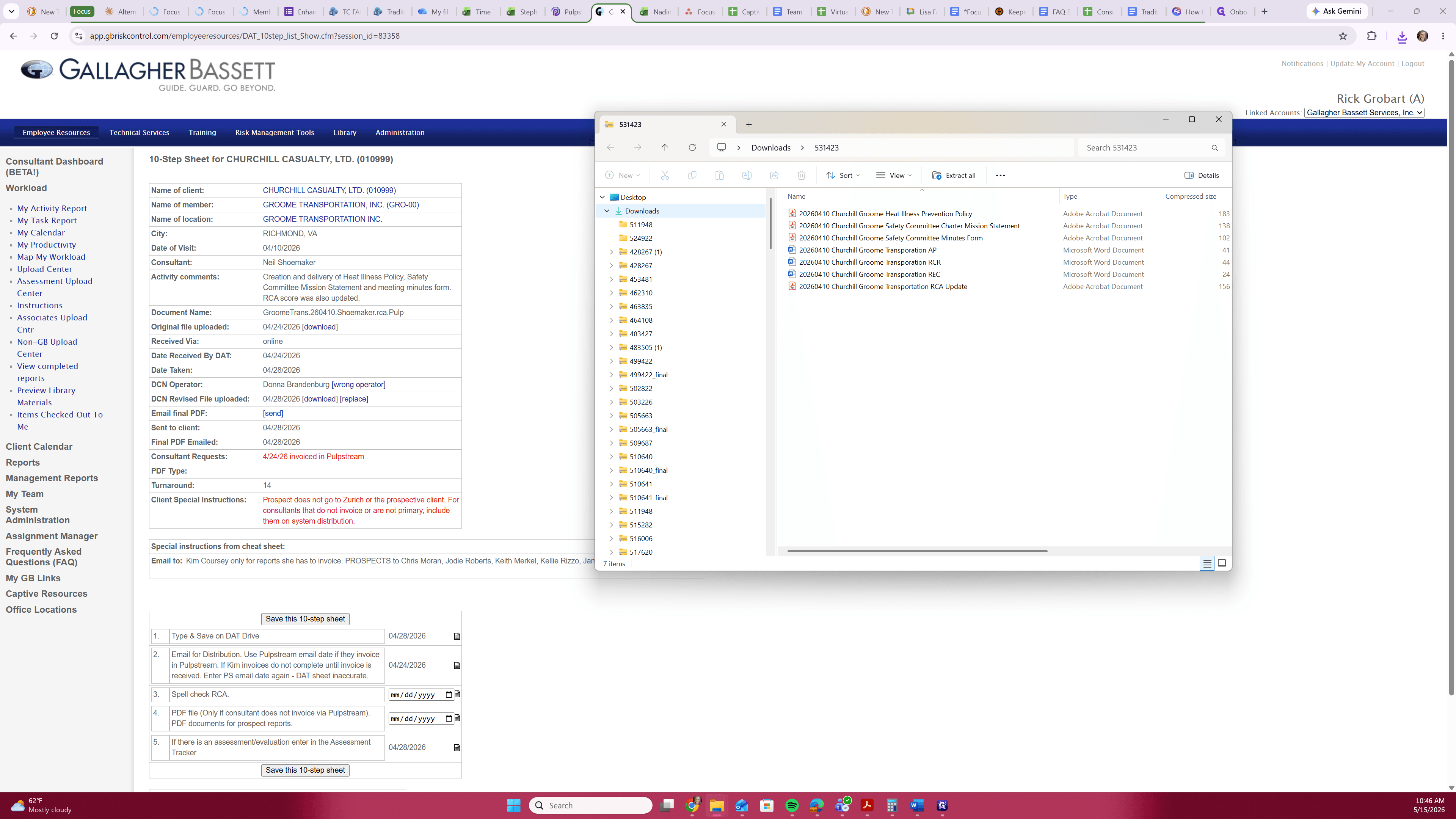 Step #12: Open File Explorer and navigate to your Downloads folder.