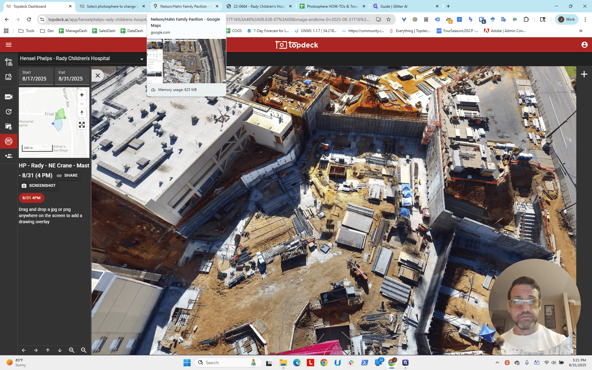 Step #77: Click on "Nelson / Hahn Family Pavilion"