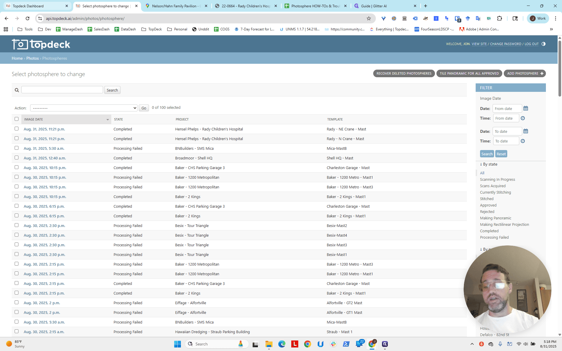 Step #36: Click on "Topdeck Dashboard"