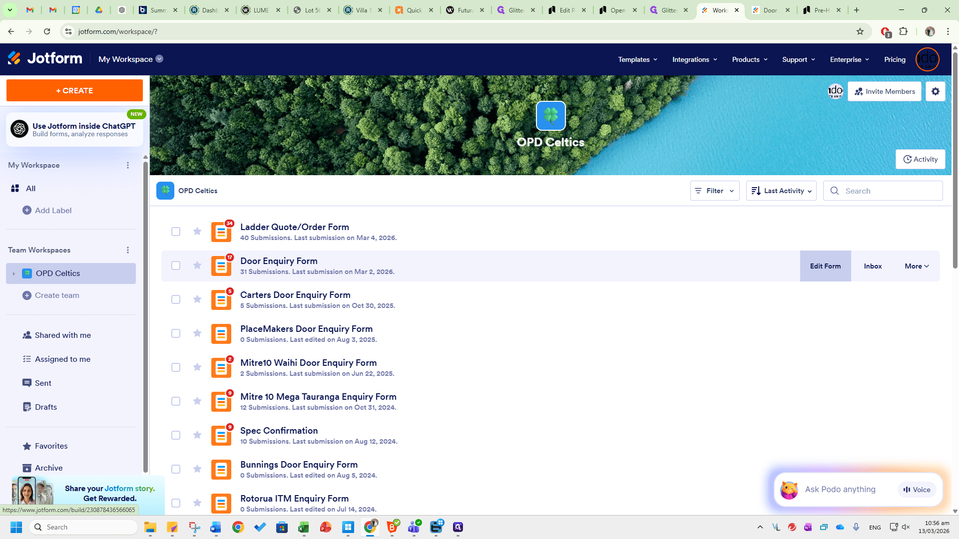 Step #26: Click on "Edit Form"
