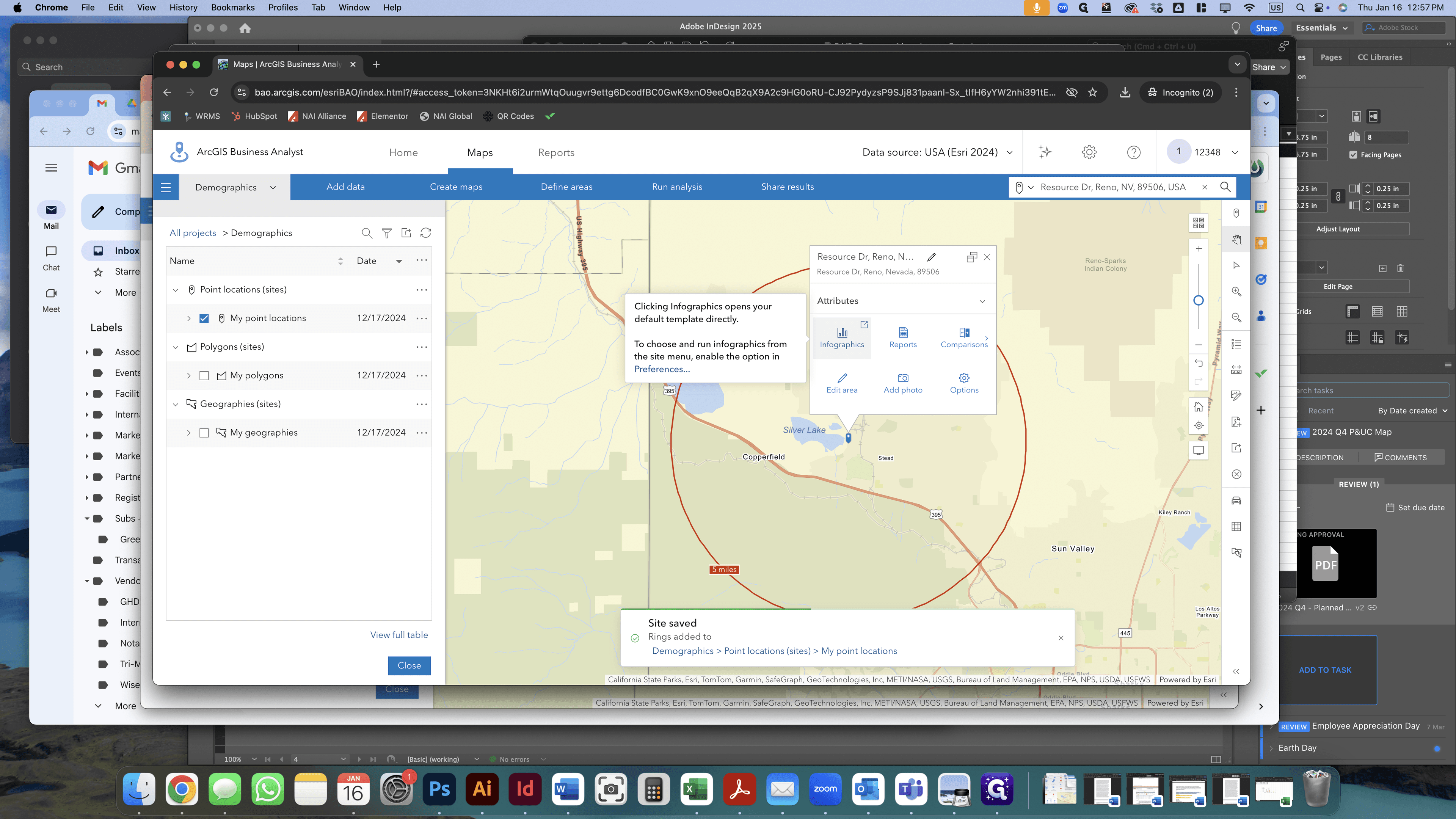 Step #12: Click on "Infographics"