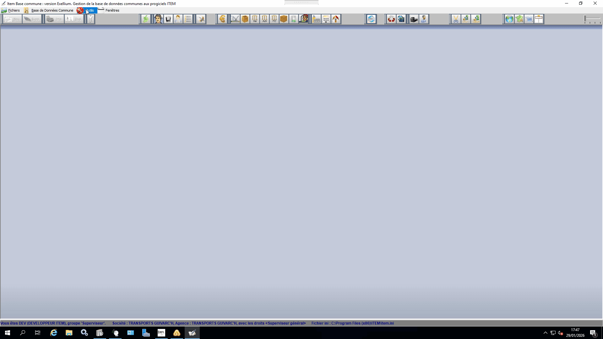 Step #2: Cliquez sur "Outils"