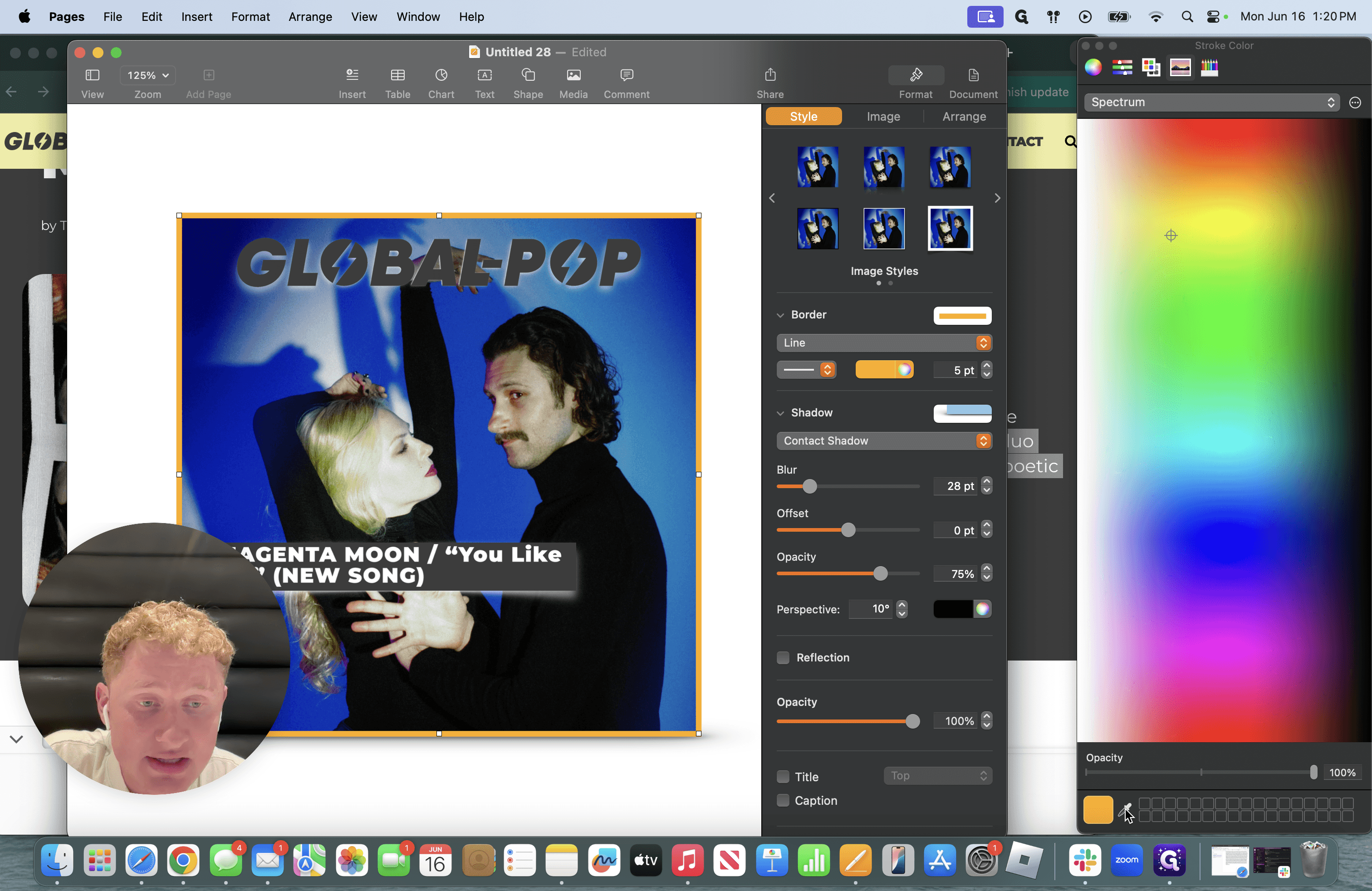Step #33: Click the pen towards the bottom of the screen