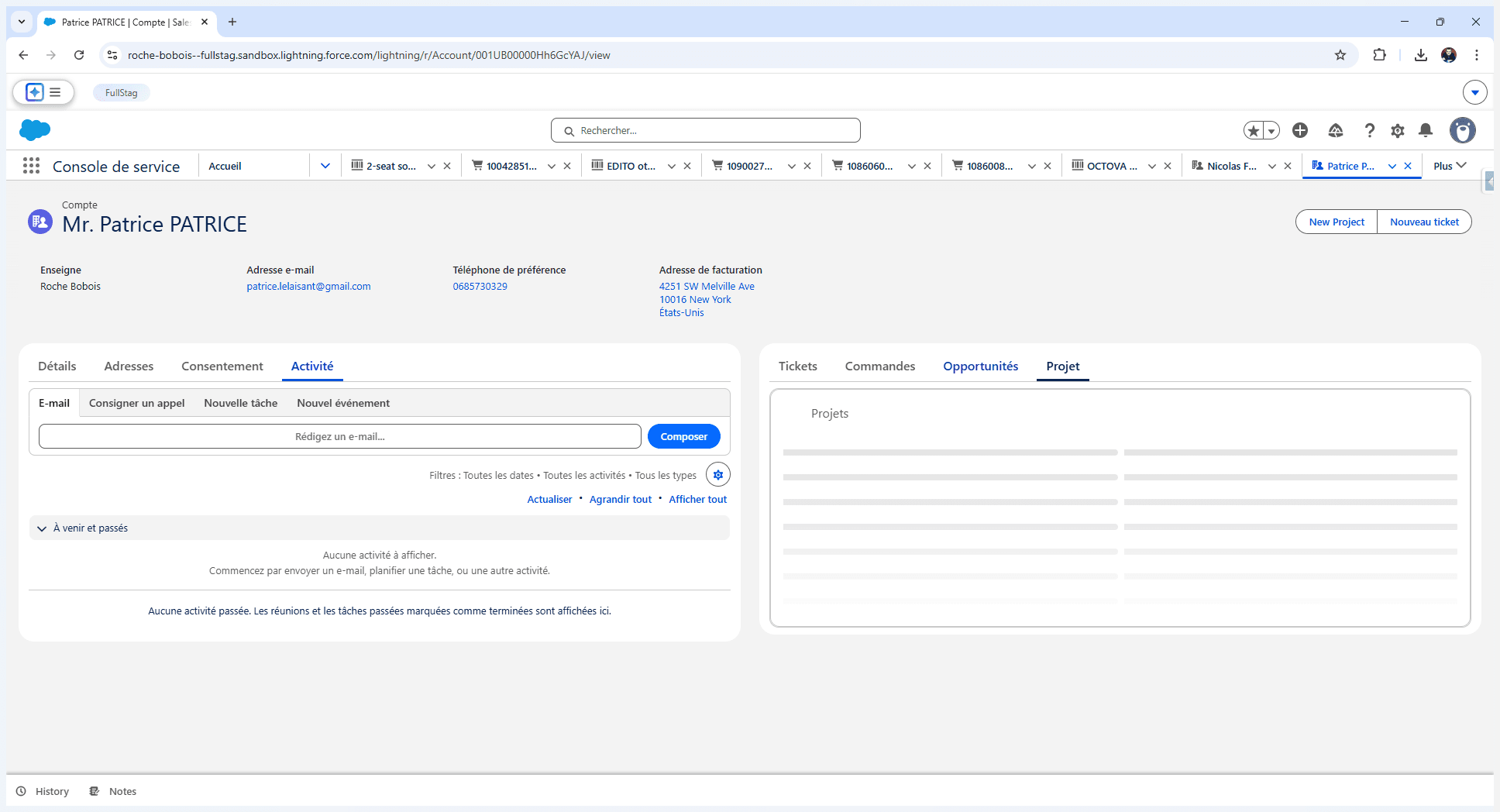 Step #6: Cliquez sur "Tickets"