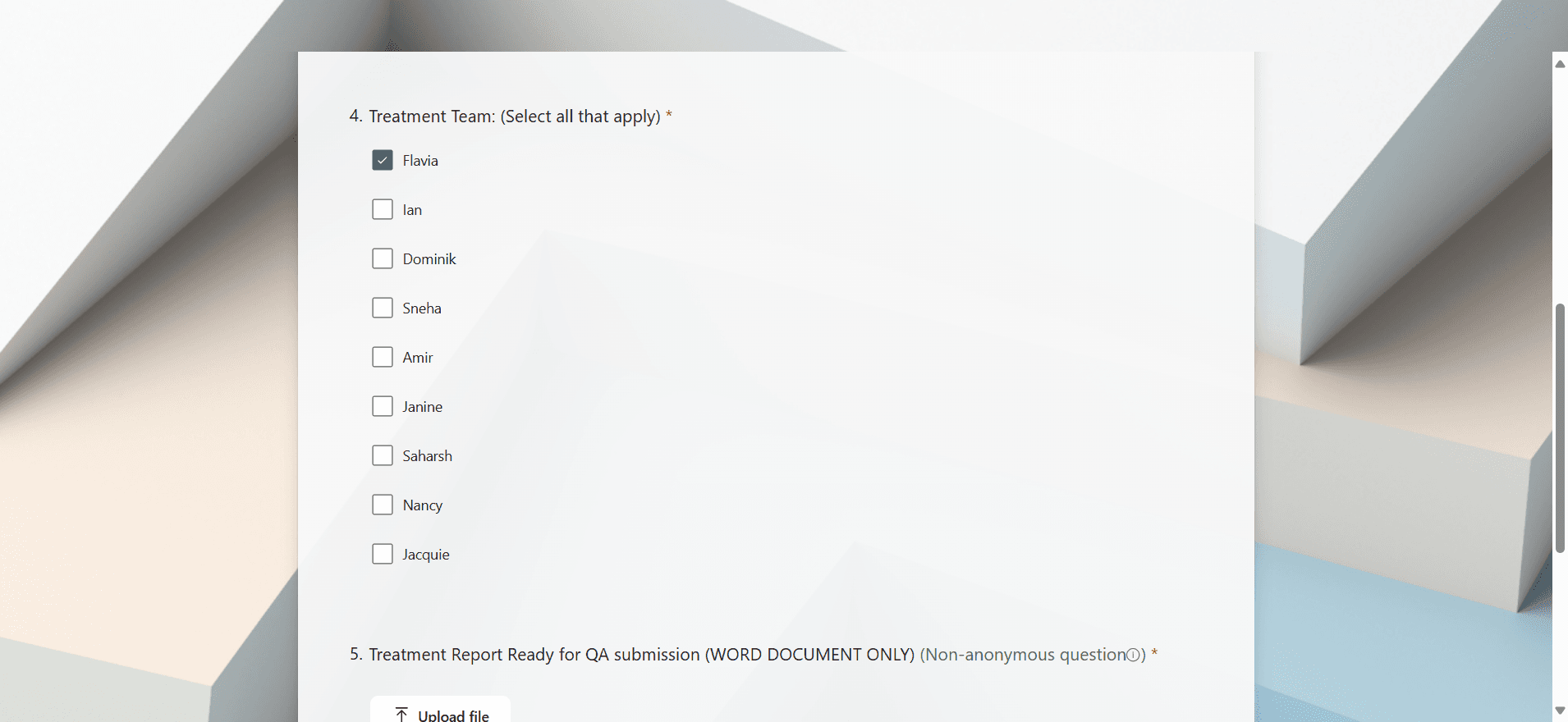 Step #10: Click to select Amir:
