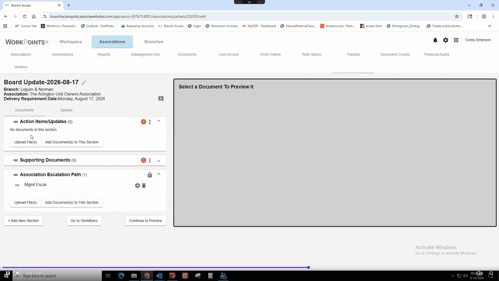 Step #23: Click Upload File(s) within the Action Items section.