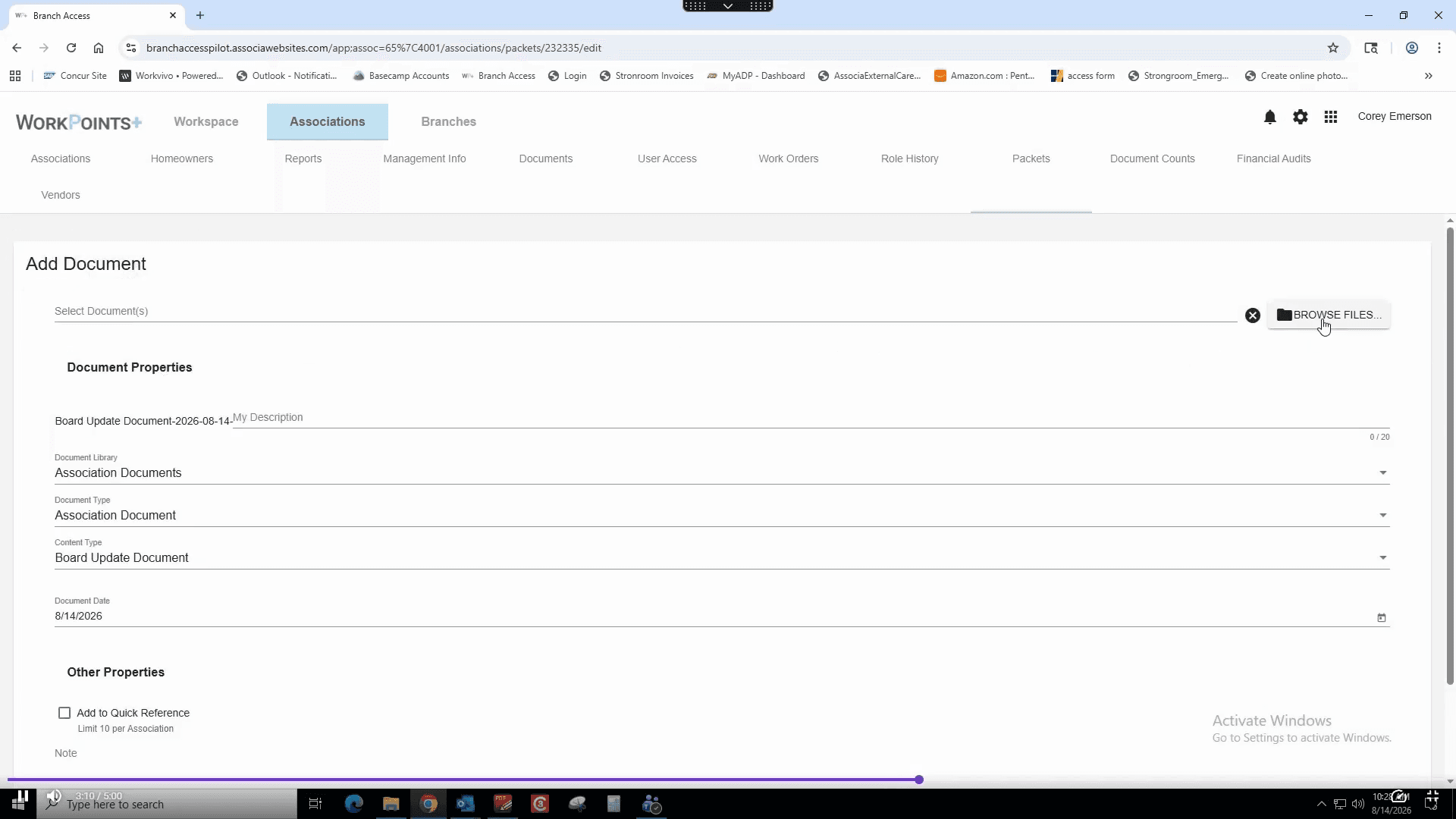 Step #24: Click BROWSE FILES... and then click Select a File.