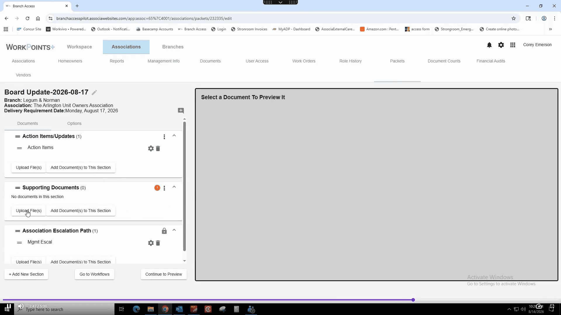 Step #28: Click Upload File(s) under the Supporting Documents section.