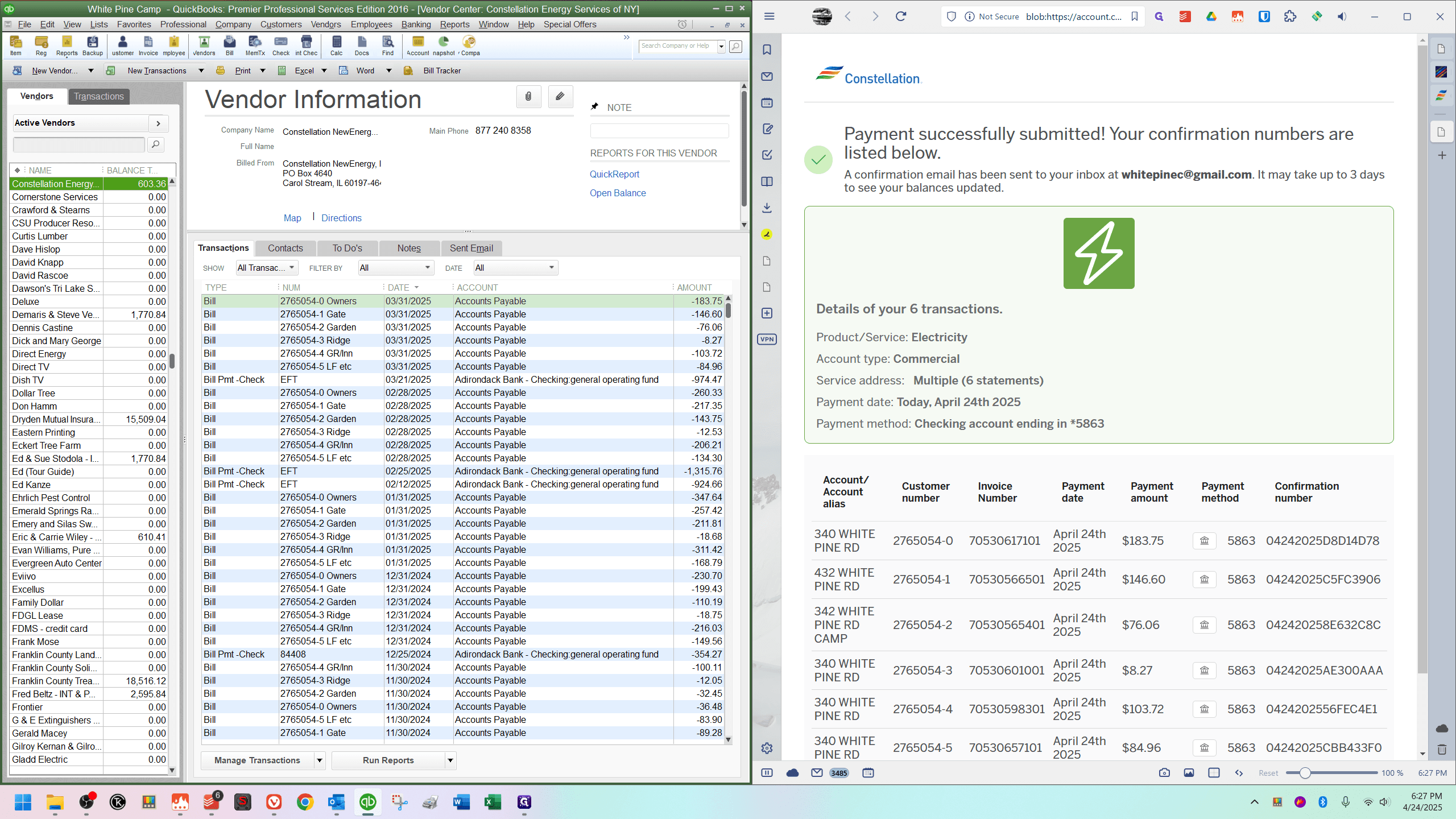 Step #2: Click on "New Transactions"