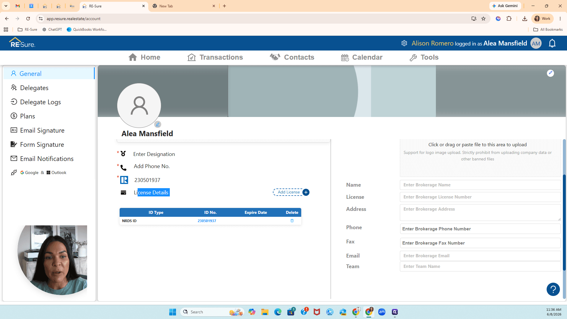Step #2: Under the License Details section, click + Add License.