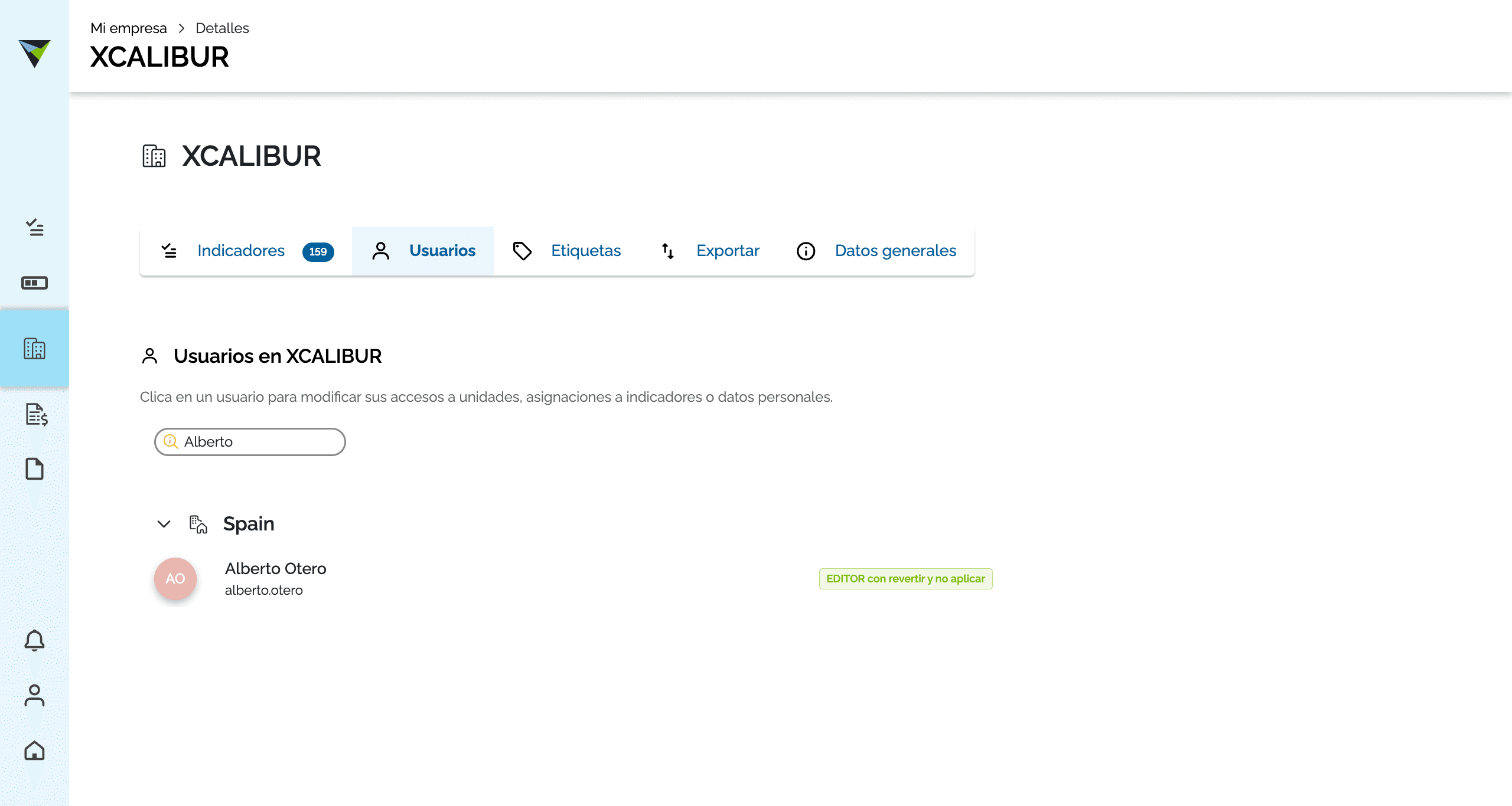 Step #4: Hagan clic en "Usuarios en XCALIBUR"