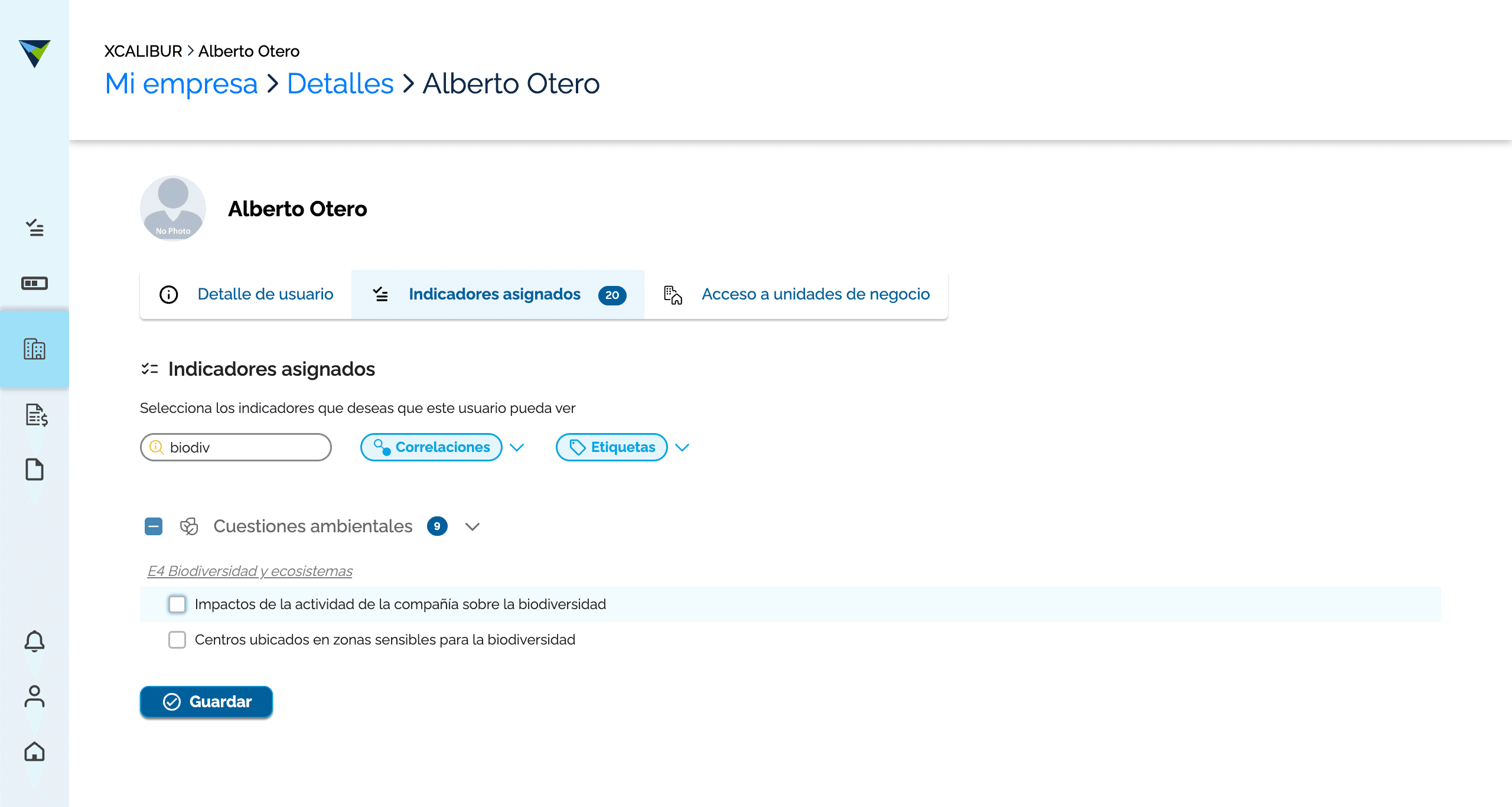 Step #8: Hagan clic en las casillas para marcar/desmarcar las asignaciones/desasignaciones