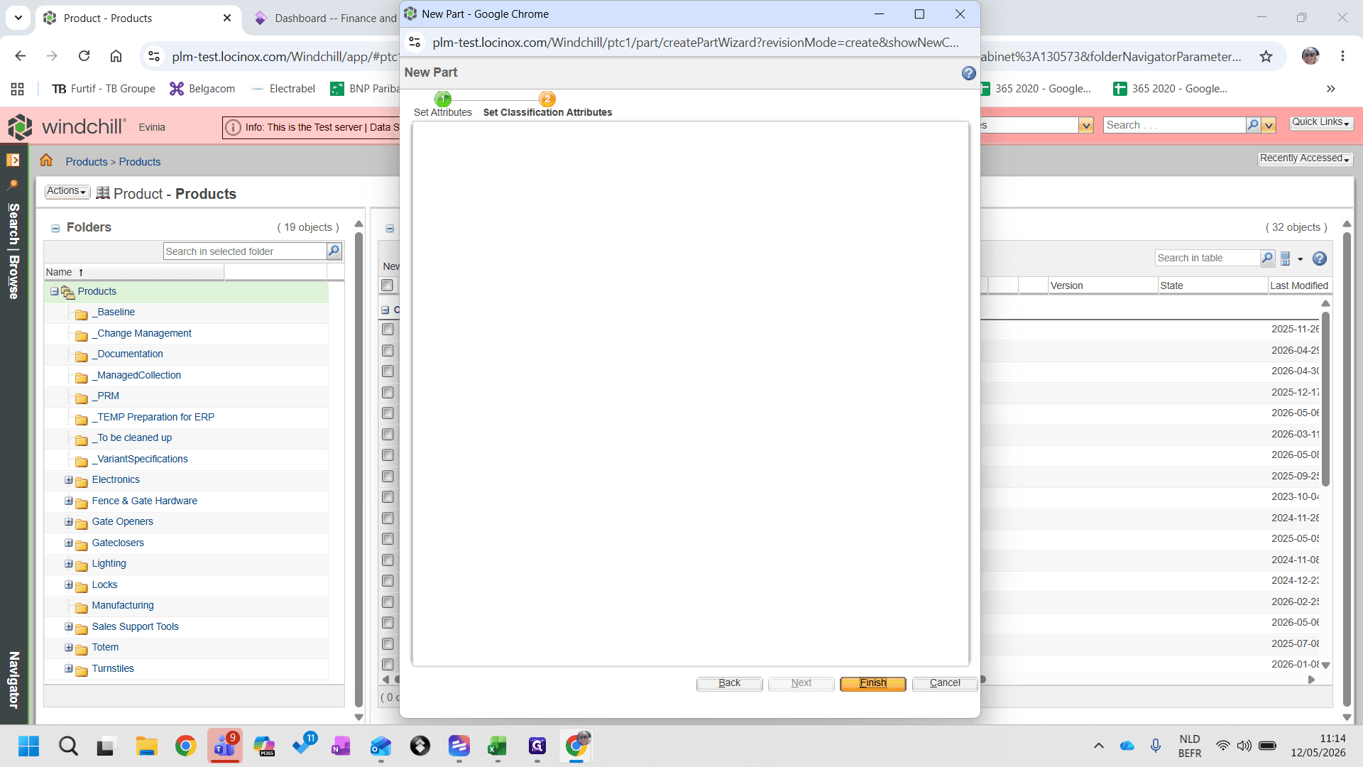 Step #12: Klik op Finish om het part definitief aan te maken