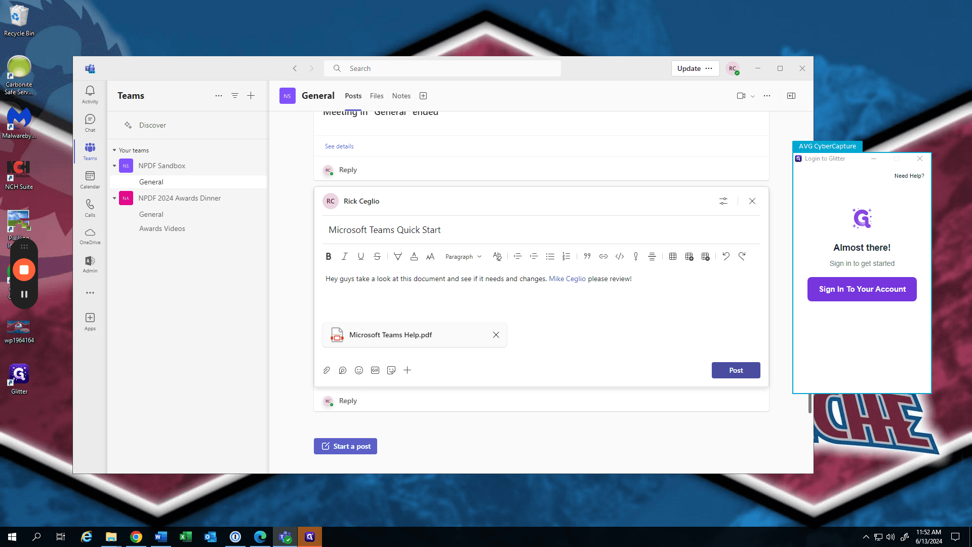 Step #12: Click "Post"