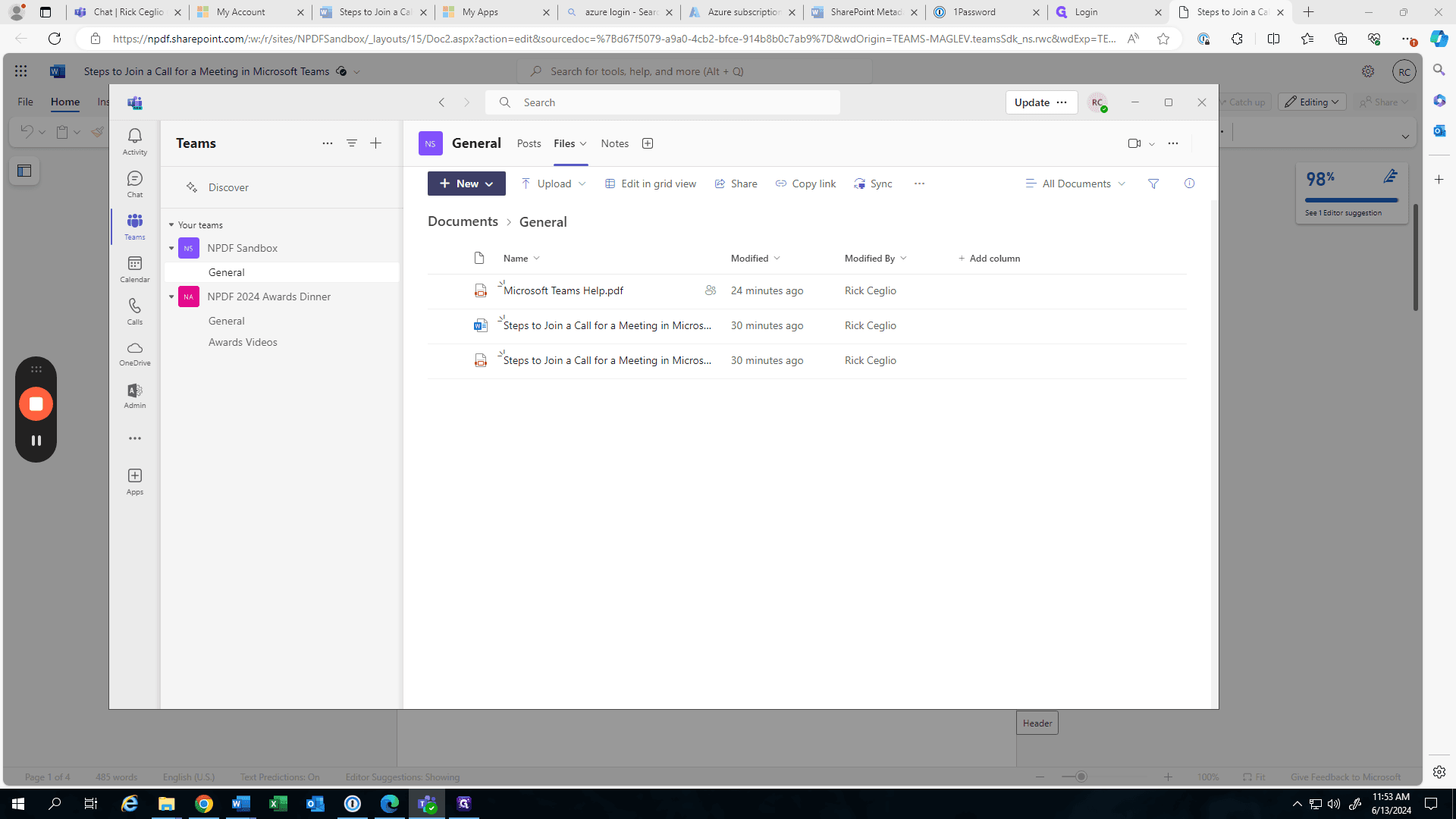 Step #19: Click "+ New "