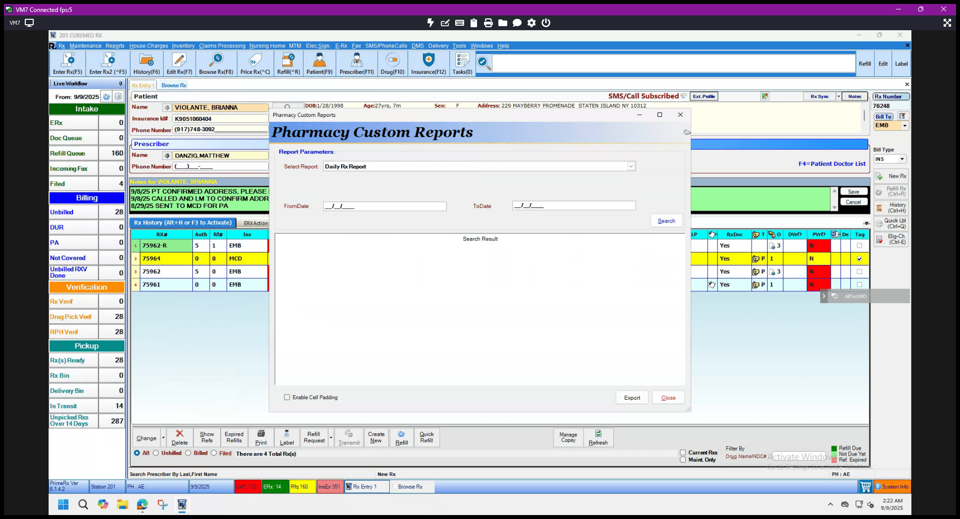 Step #4: Type in the dates you are working on